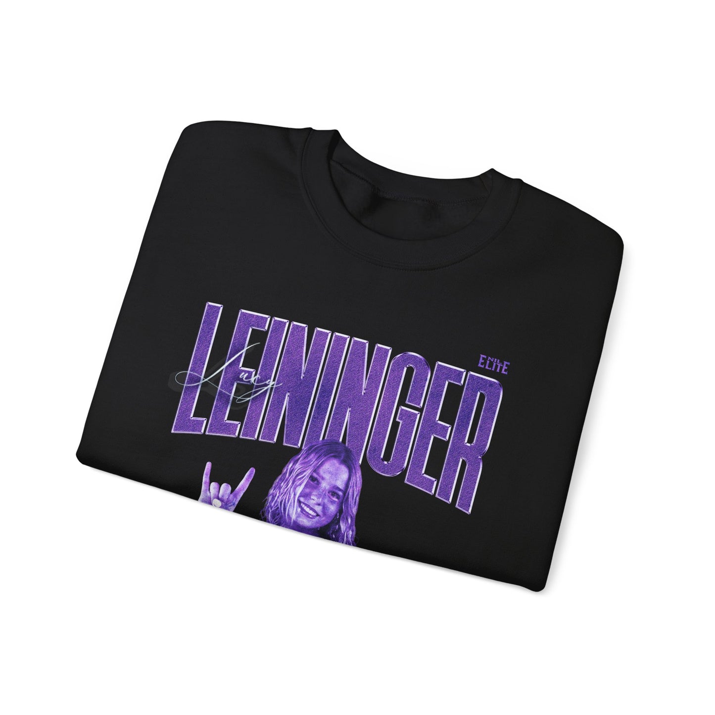Lucy Leininger Faded Glory Crewneck Sweatshirt