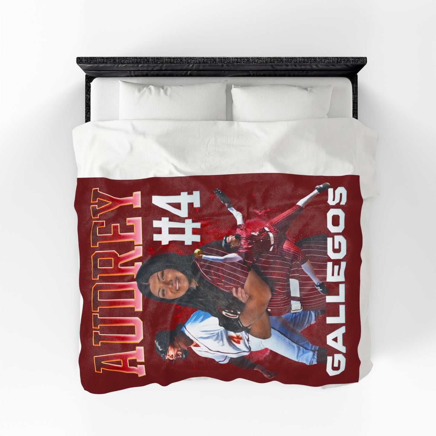 Audrey Gallegos First Name Highlight 60"-80" Plush Blanket