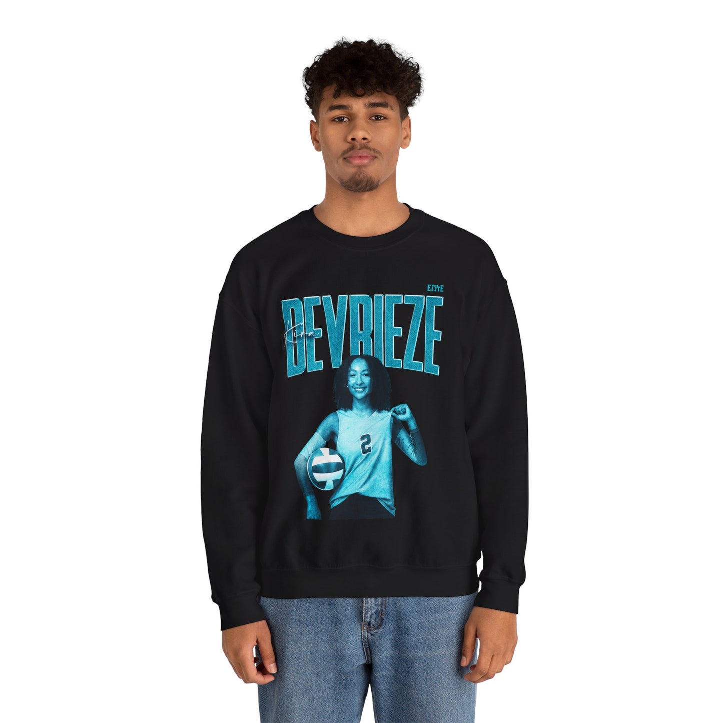 Kira Devrieze Faded Glory Crewneck Sweatshirt