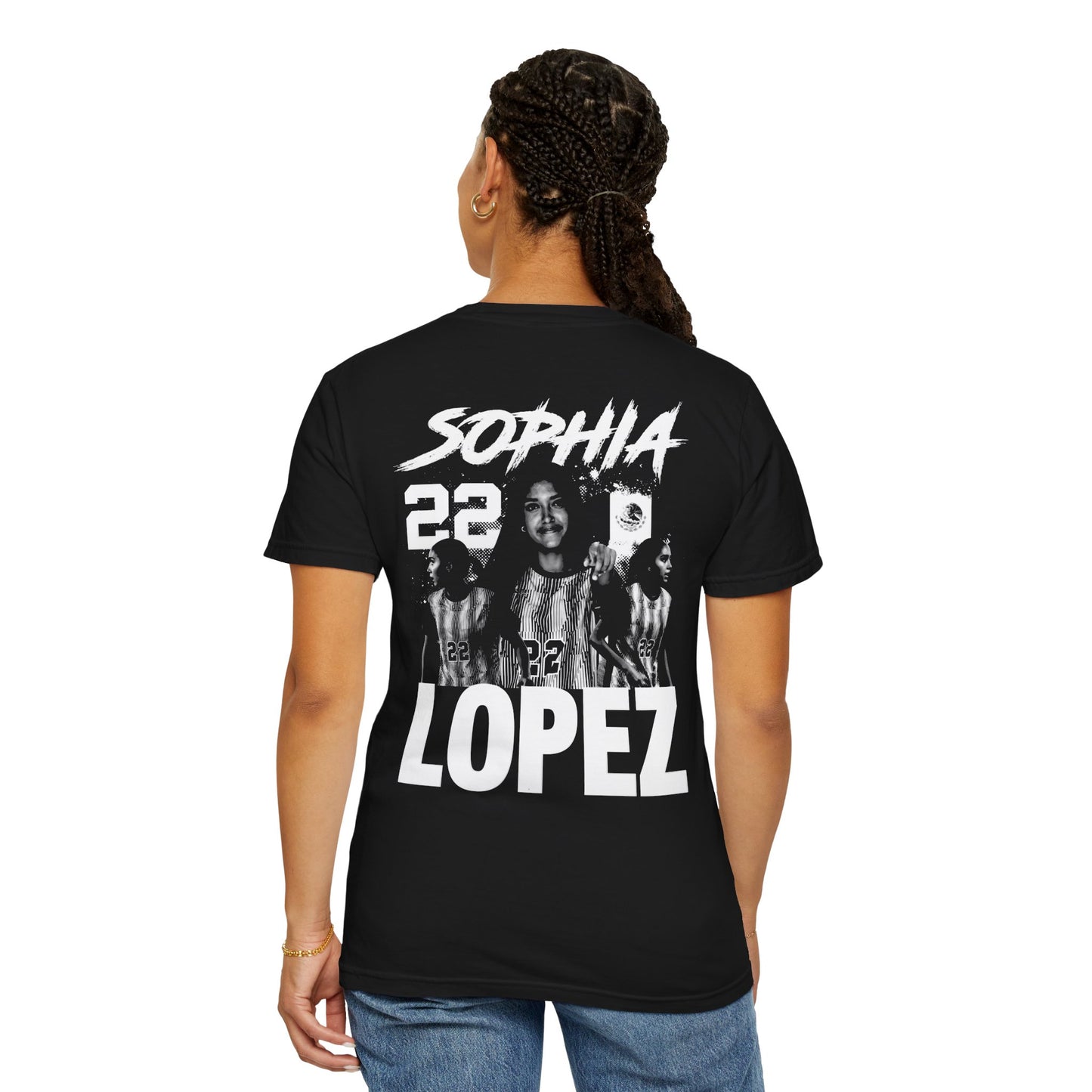Sophia Lopez Vintage Blackout Premium Tee