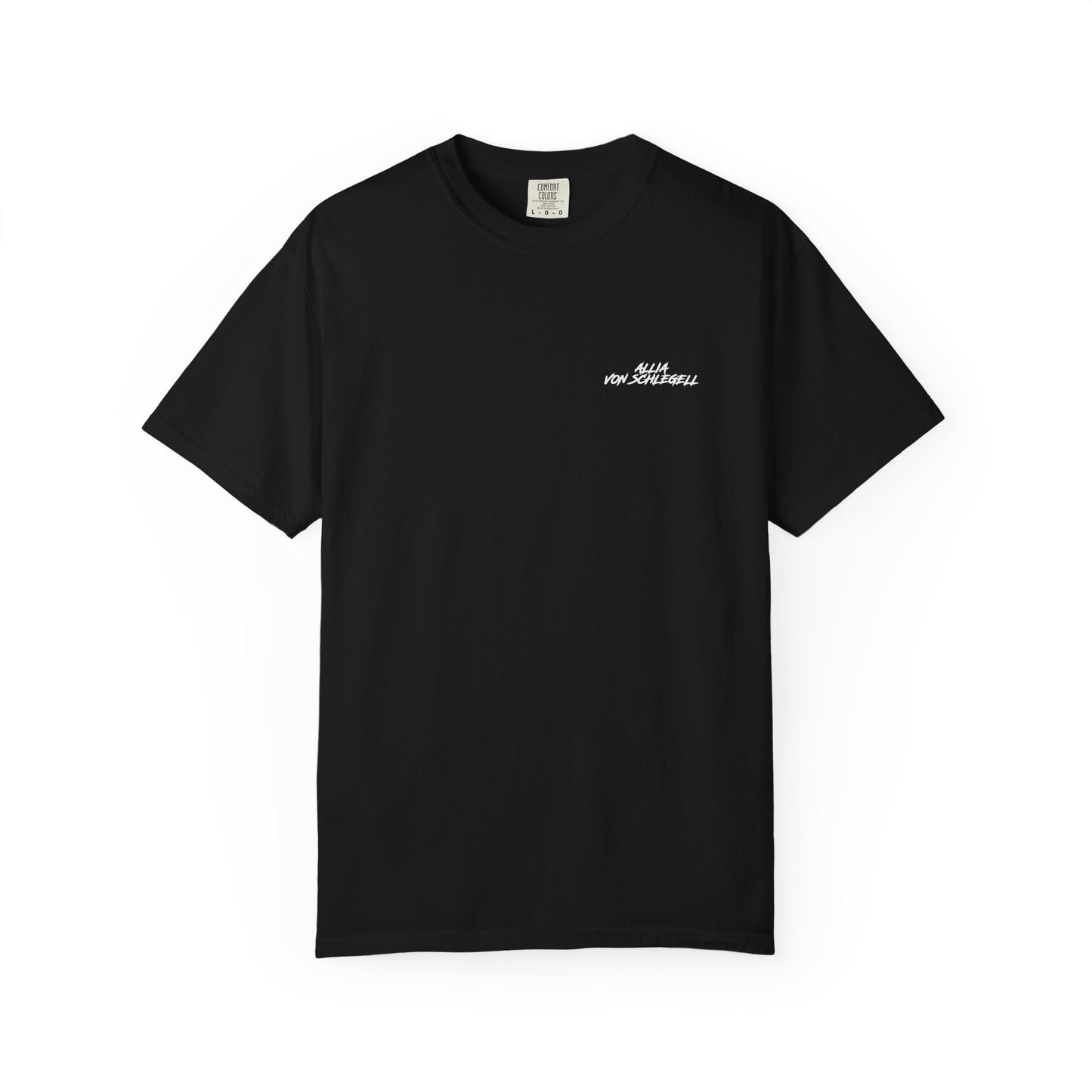 Allia Von Schlegell Vintage Blackout Premium Tee