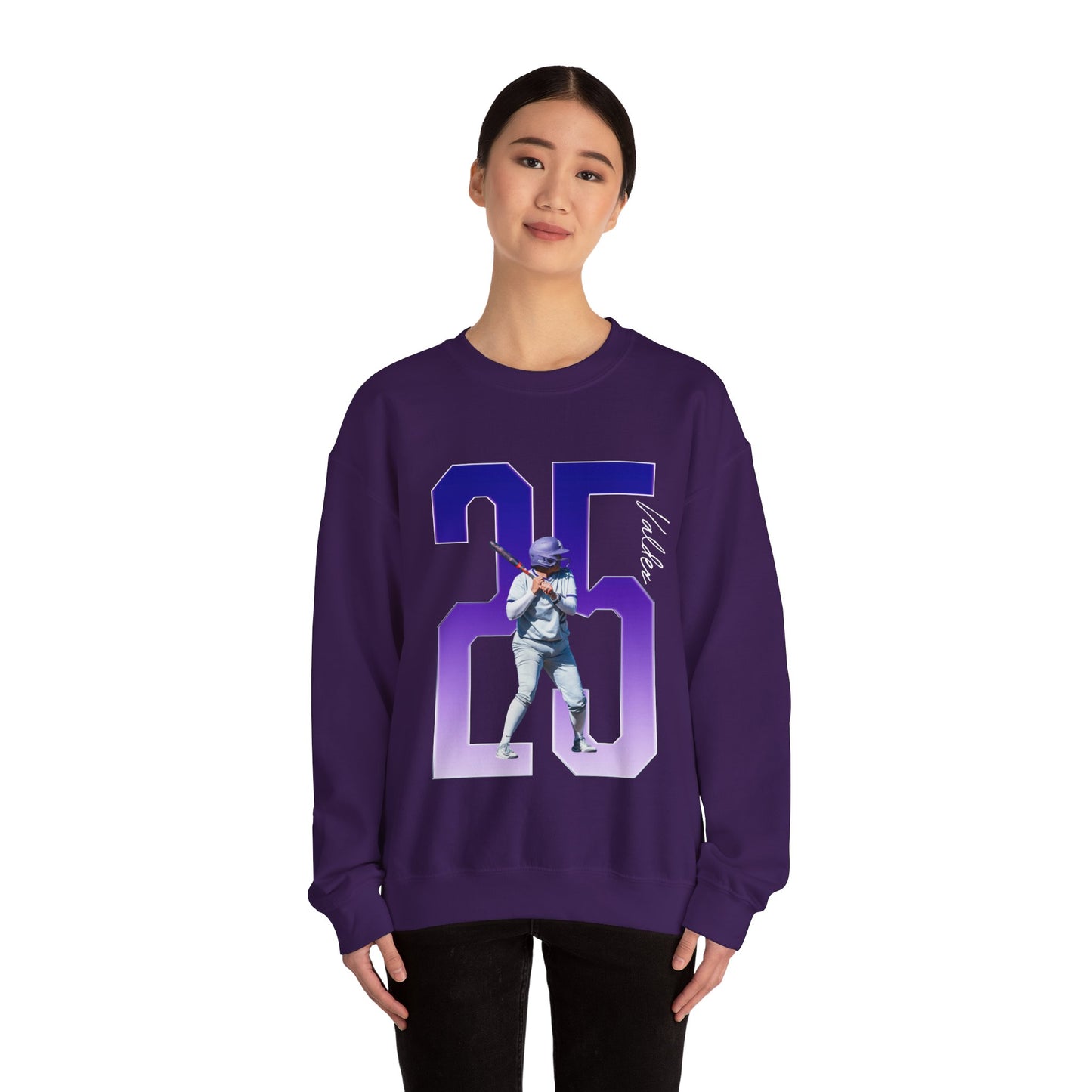 Jolissa Valdez Player Icon Number Crewneck Sweatshirt
