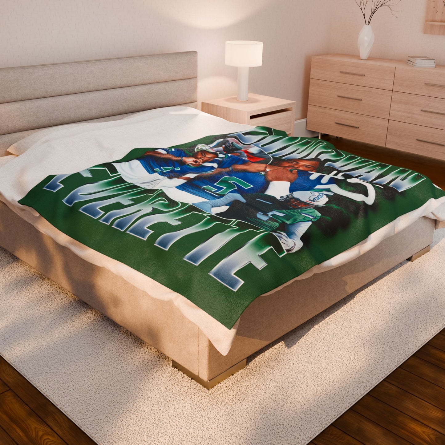 Donovan Everette 60"-80" Plush Blanket