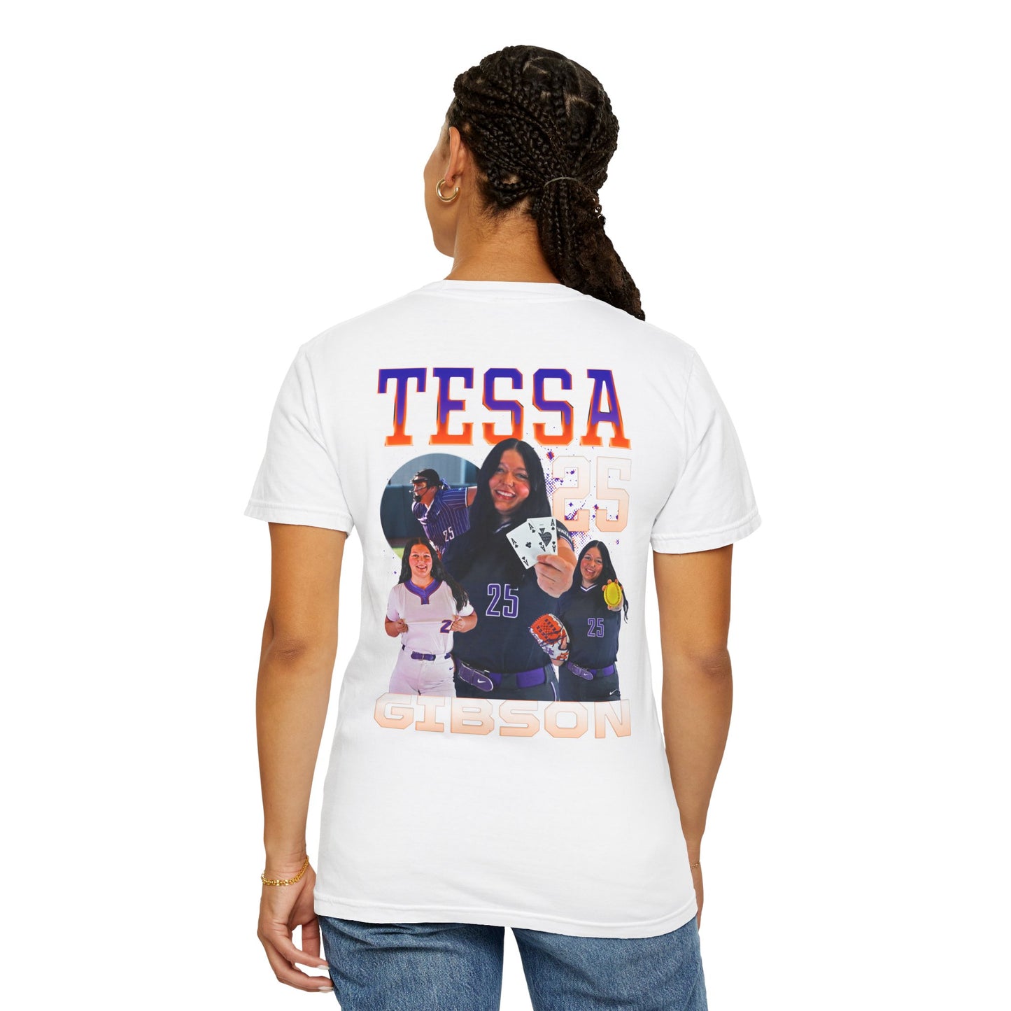 Tessa Gibson Logo Front & Back Premium Tee