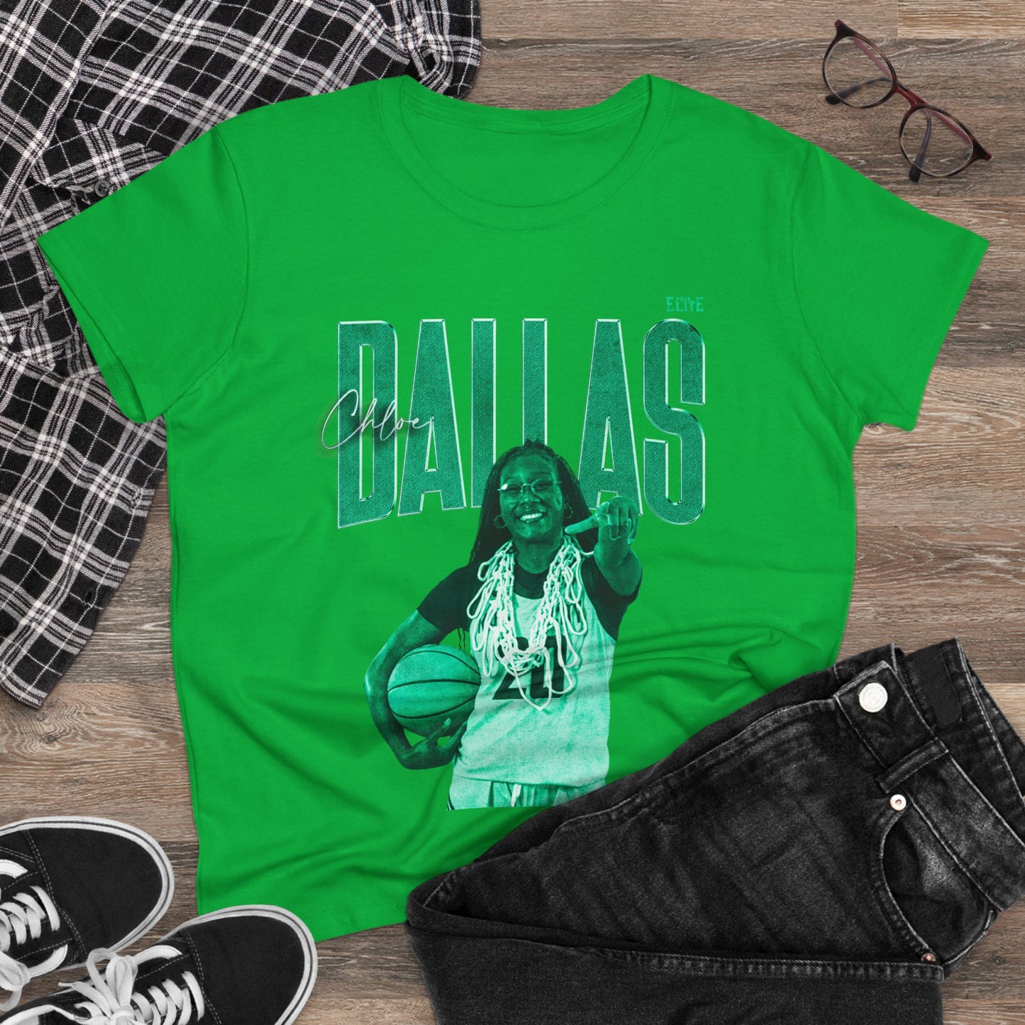 Chloe Dallas Faded Glory Women's Tee