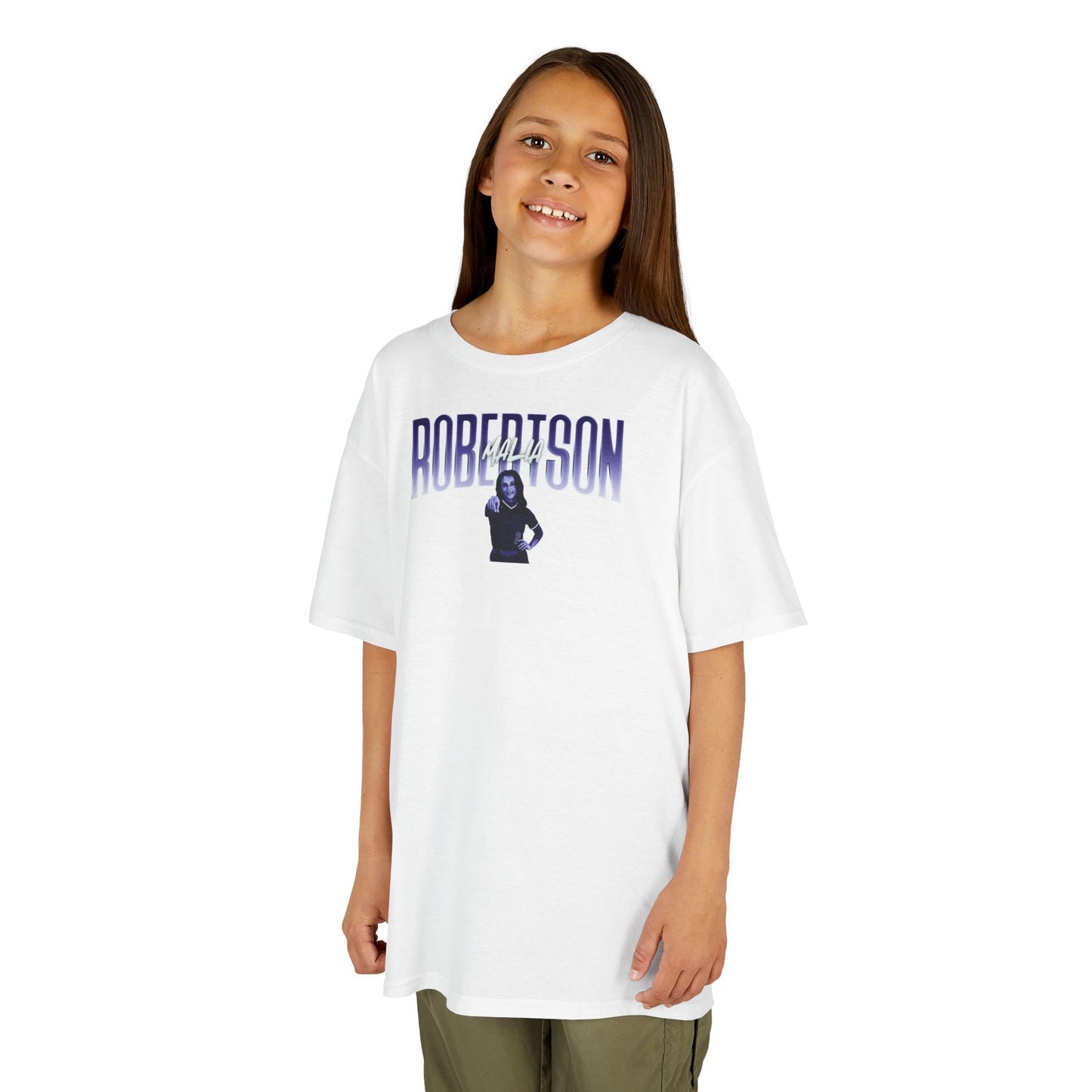 Malia Robertson Curved Combo Colored Kids Tee