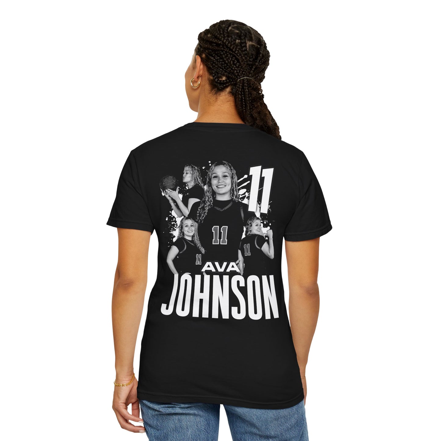 Ava Johnson Vintage Blackout Premium Tee