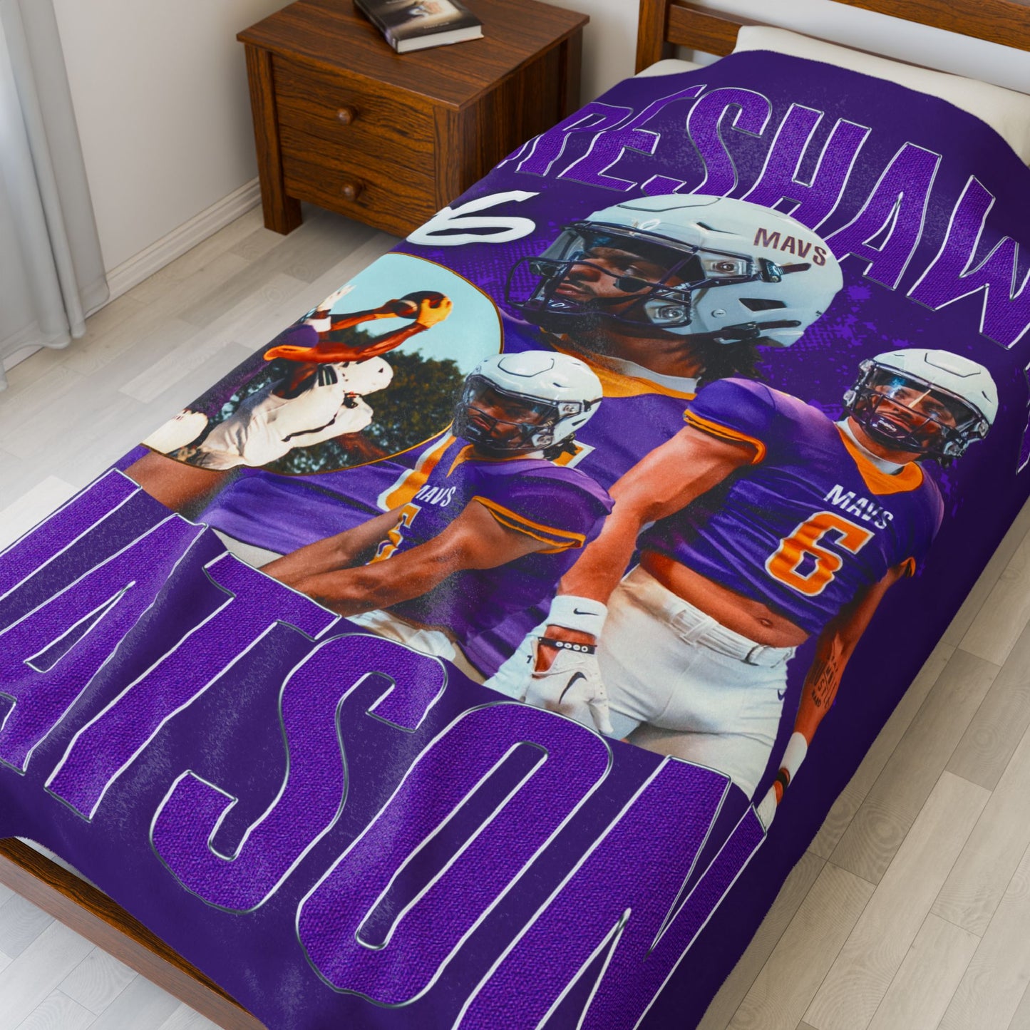 TreShawn Watson 60"-80" Plush Blanket