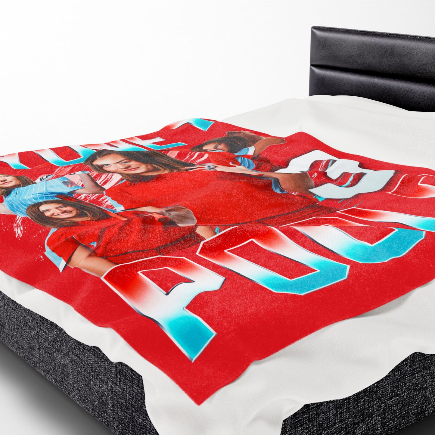 Sydney Poole Hombre Combo 60"-80" Plush Blanket