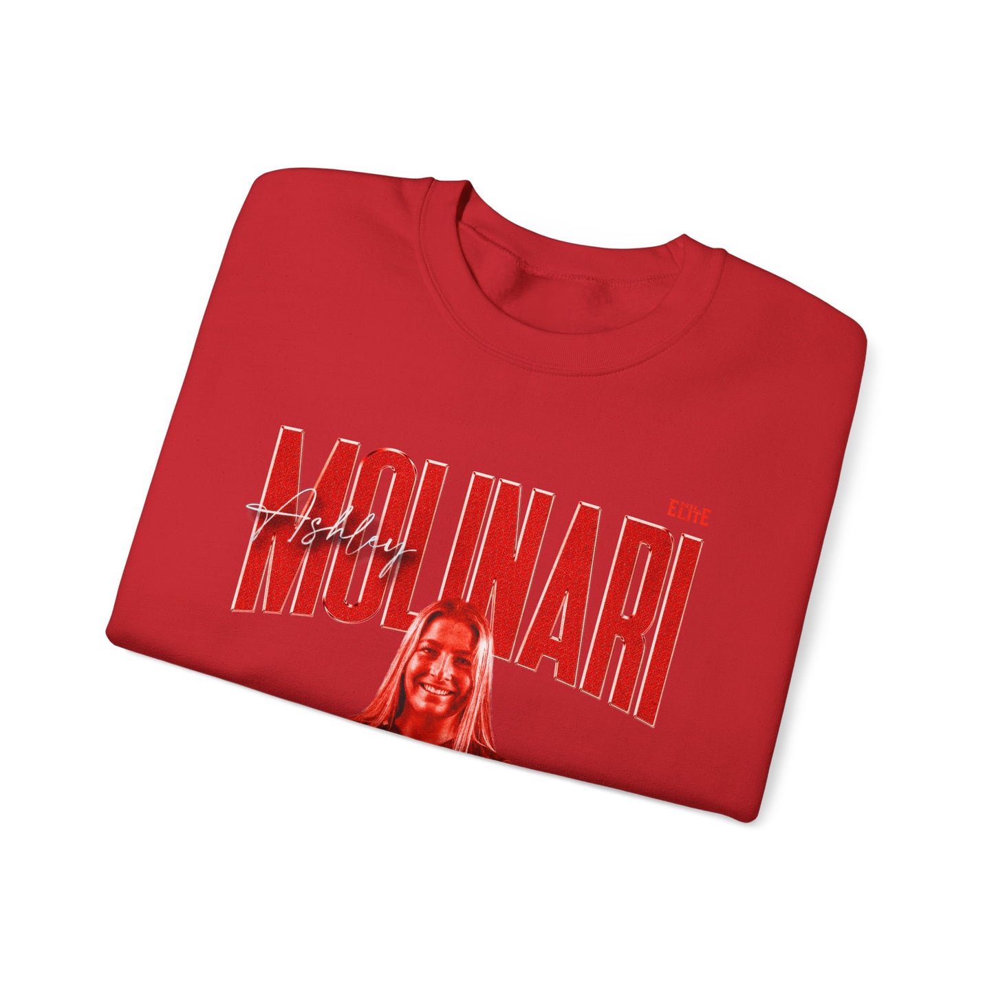 Ashley Molinari Faded Glory Crewneck Sweatshirt