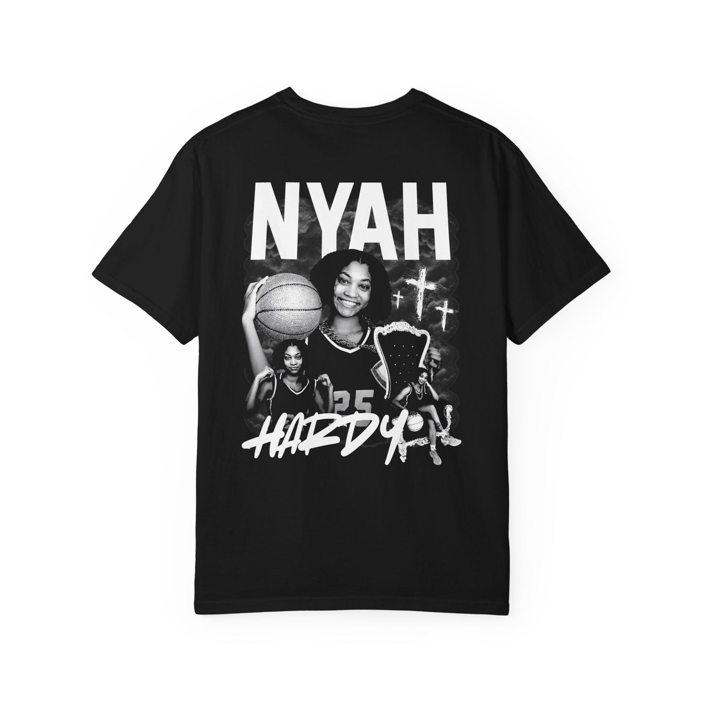 Nyah Hardy Heavyweight Vintage Blackout Tee