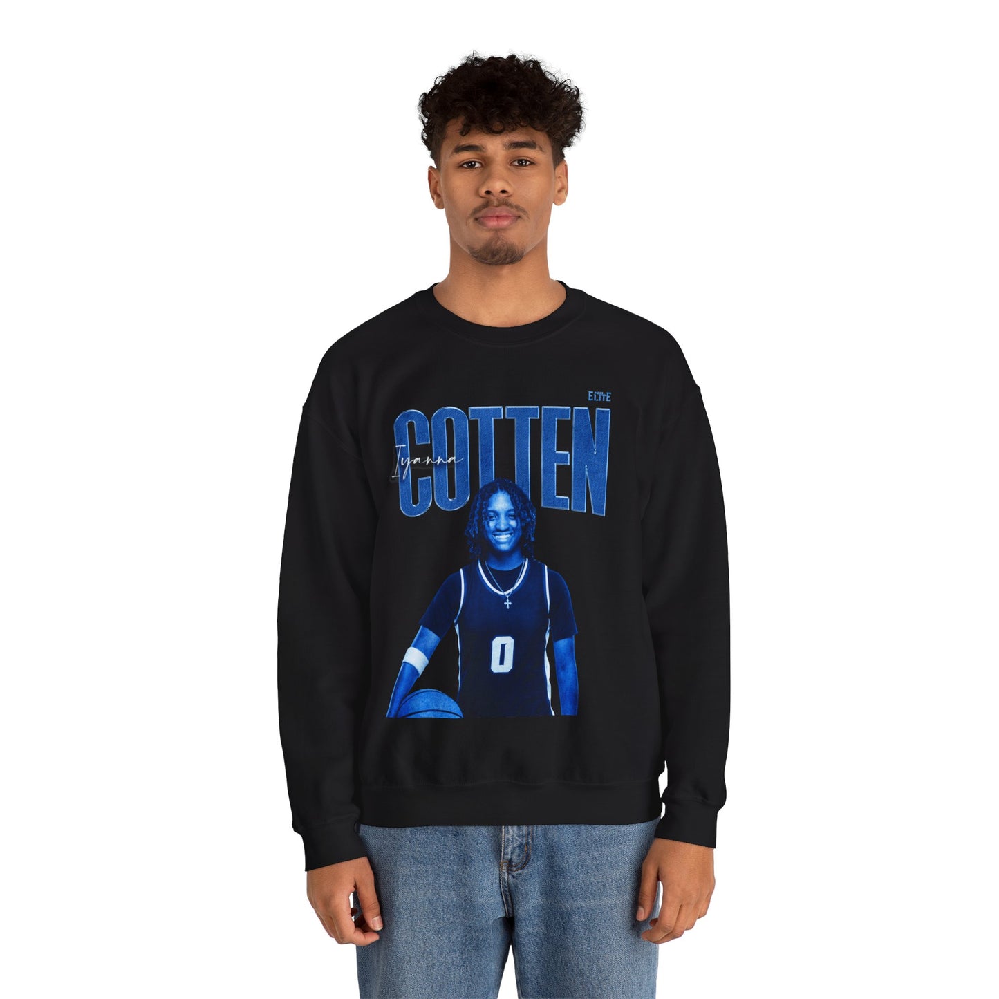 Iyanna Cotten Faded Glory Crewneck Sweatshirt