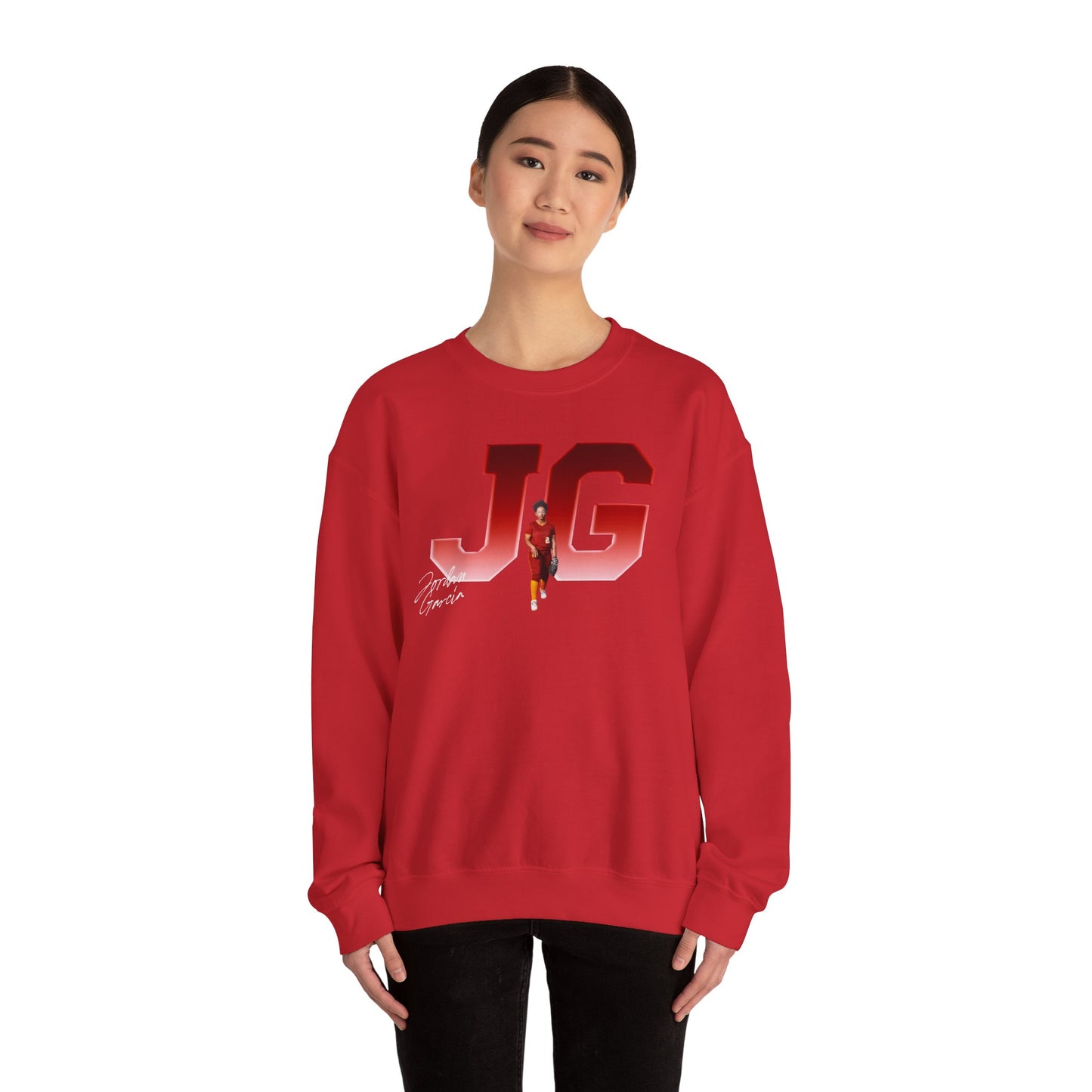 Jordan Garcia Big Initials Colored Crewneck Sweatshirt