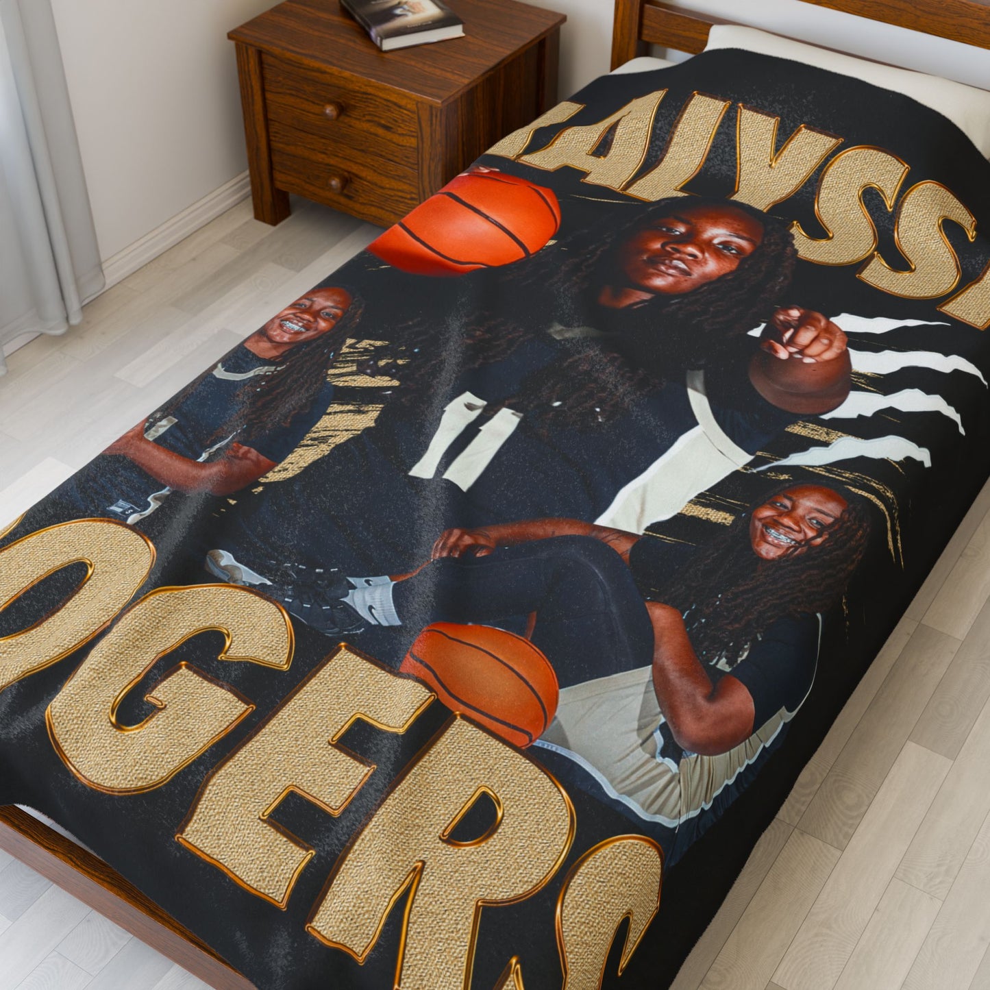 Aalyssa Rogers 60"-80" Plush Blanket