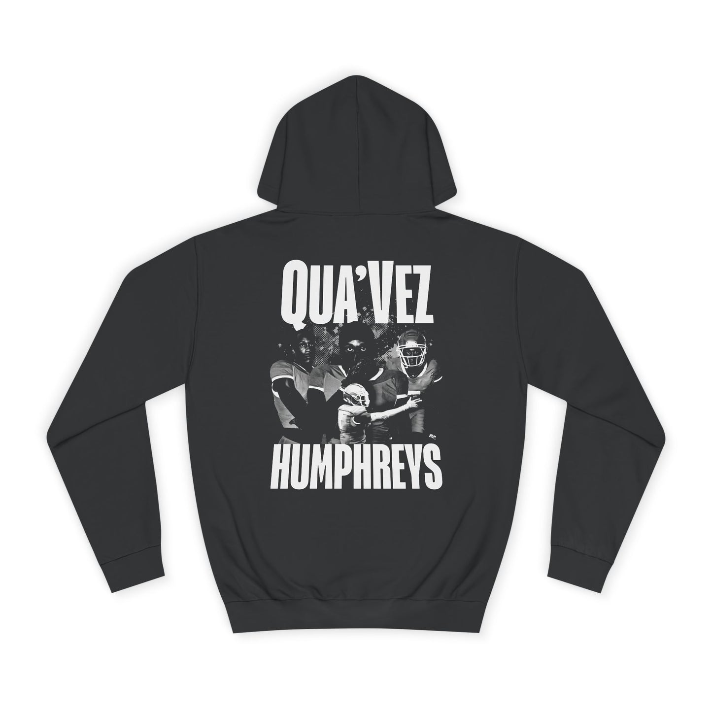 Qua'Vez Humphreys Premium Vintage Blackout Hoodie