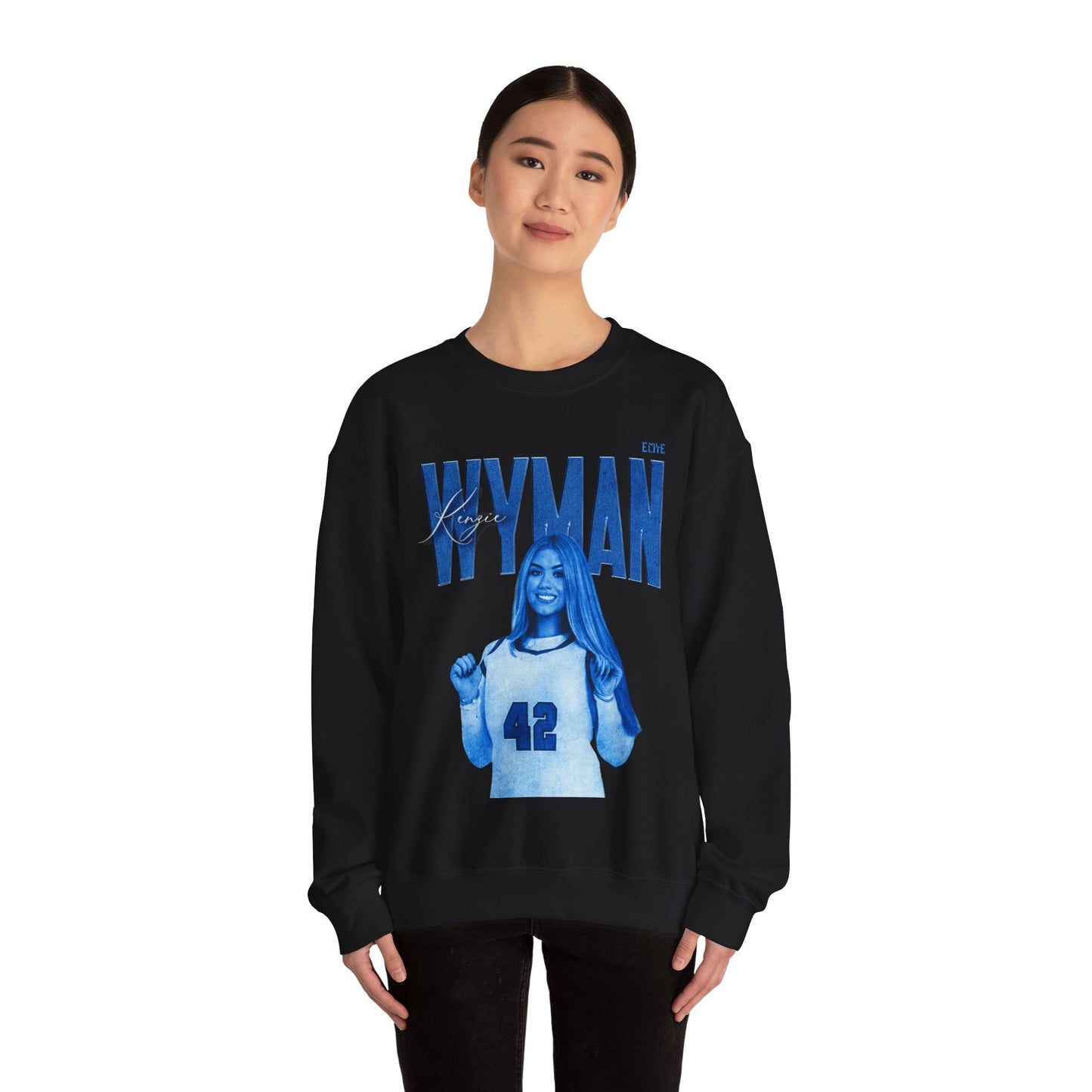 Kenzie Wyman Faded Glory Crewneck Sweatshirt