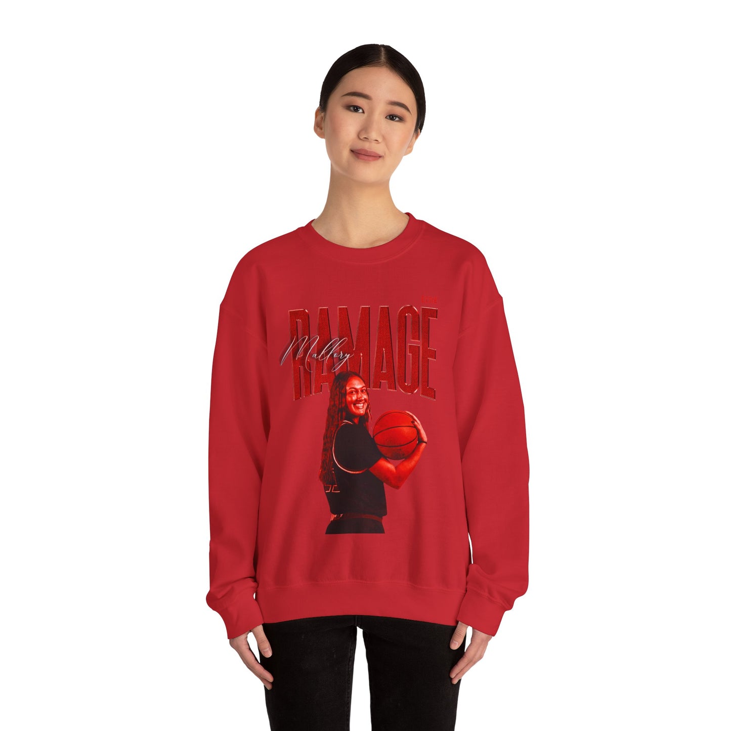 Mallory Ramage Faded Glory Crewneck Sweatshirt