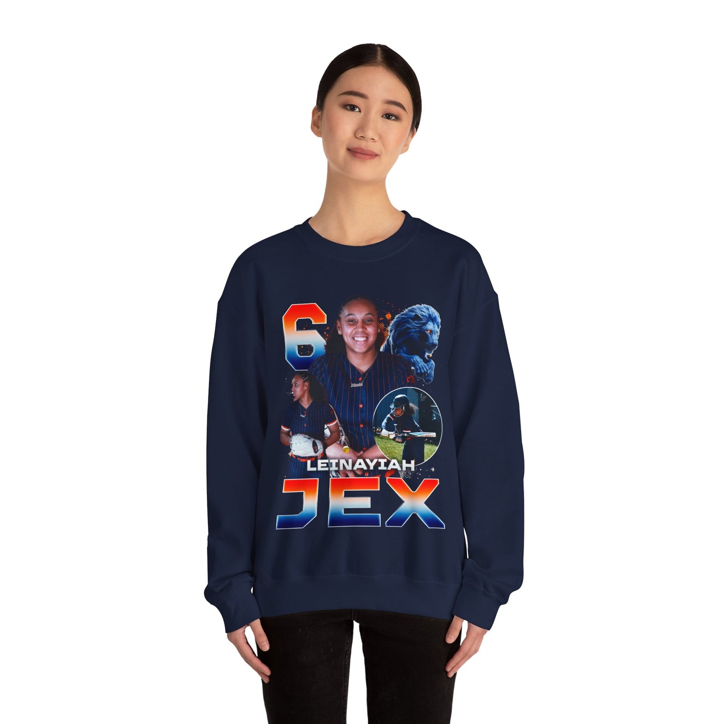 Leinayiah Jex Team Mascot Crewneck Sweatshirt