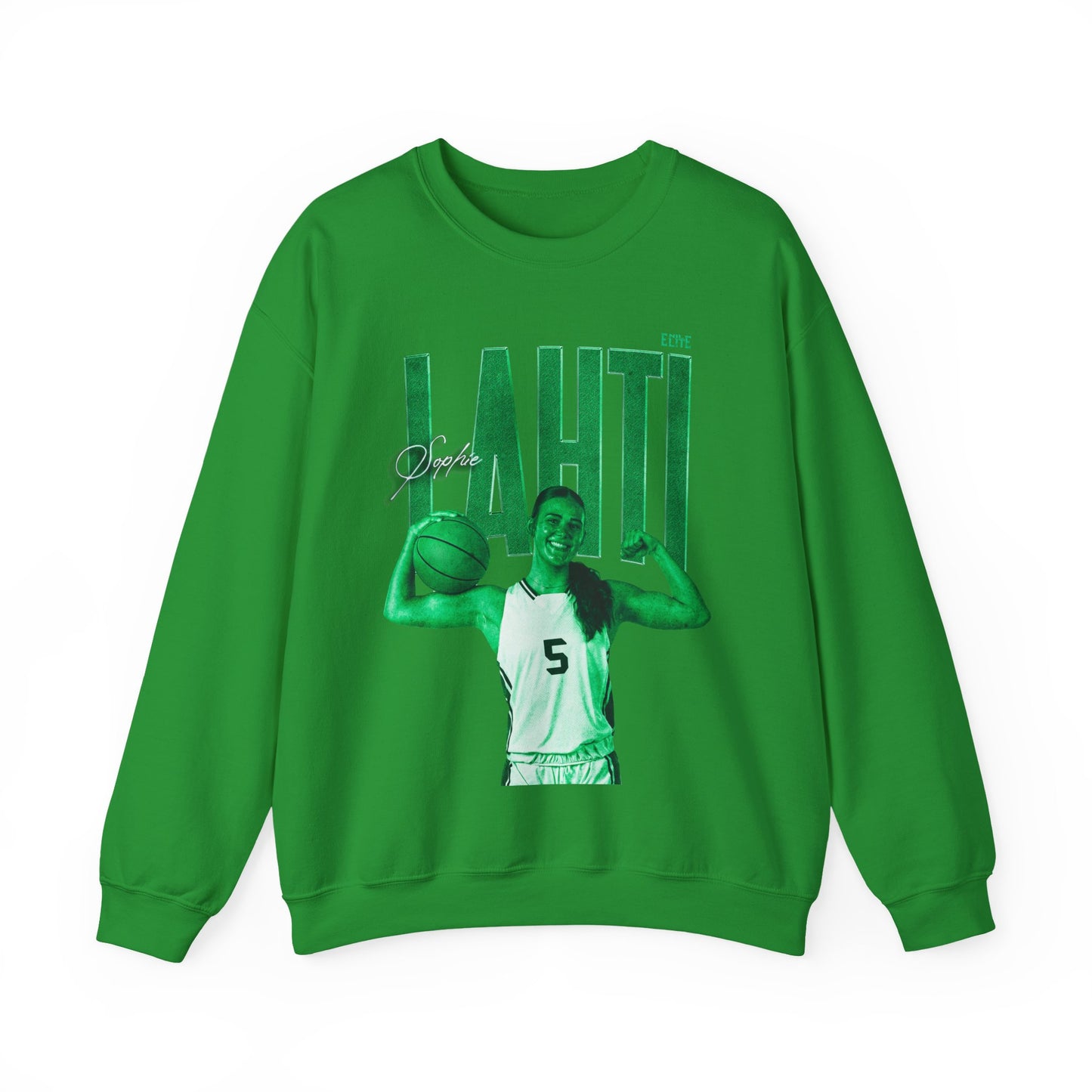 Sophie Lahti Faded Glory Crewneck Sweatshirt