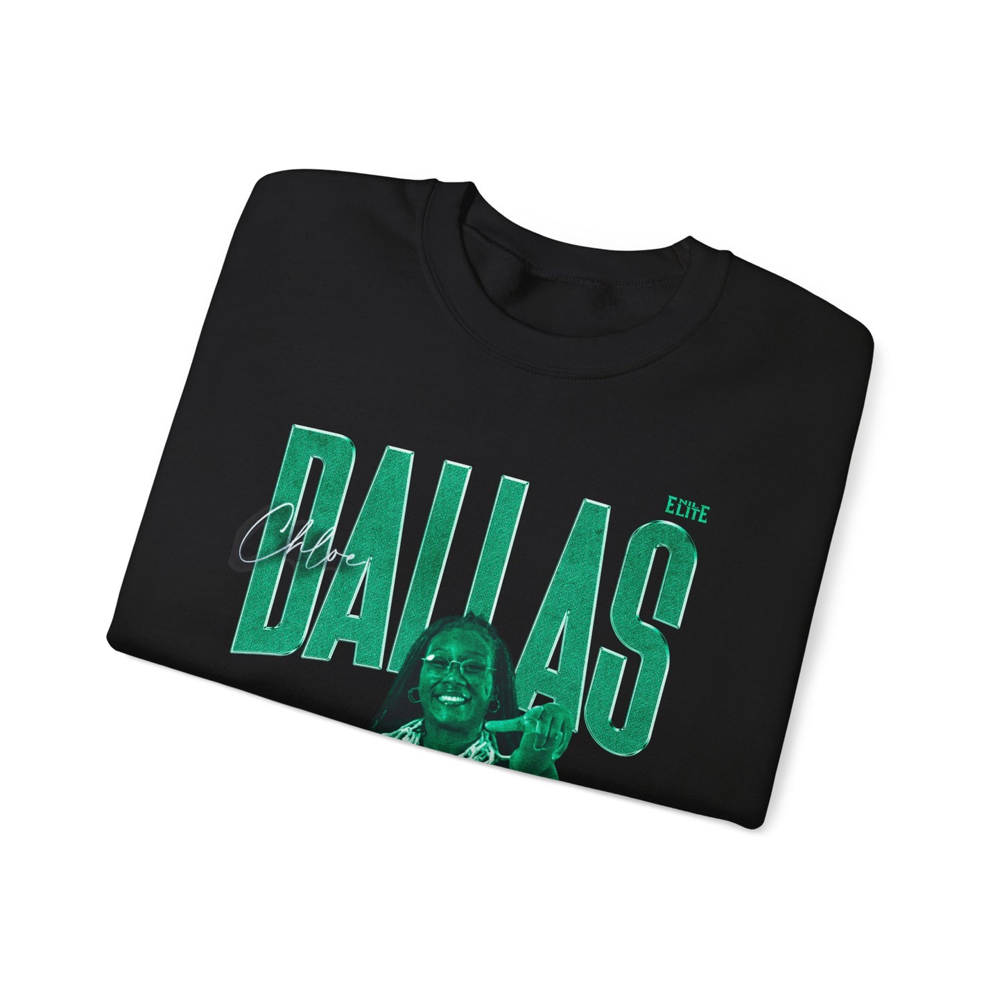 Chloe Dallas Faded Glory Crewneck Sweatshirt
