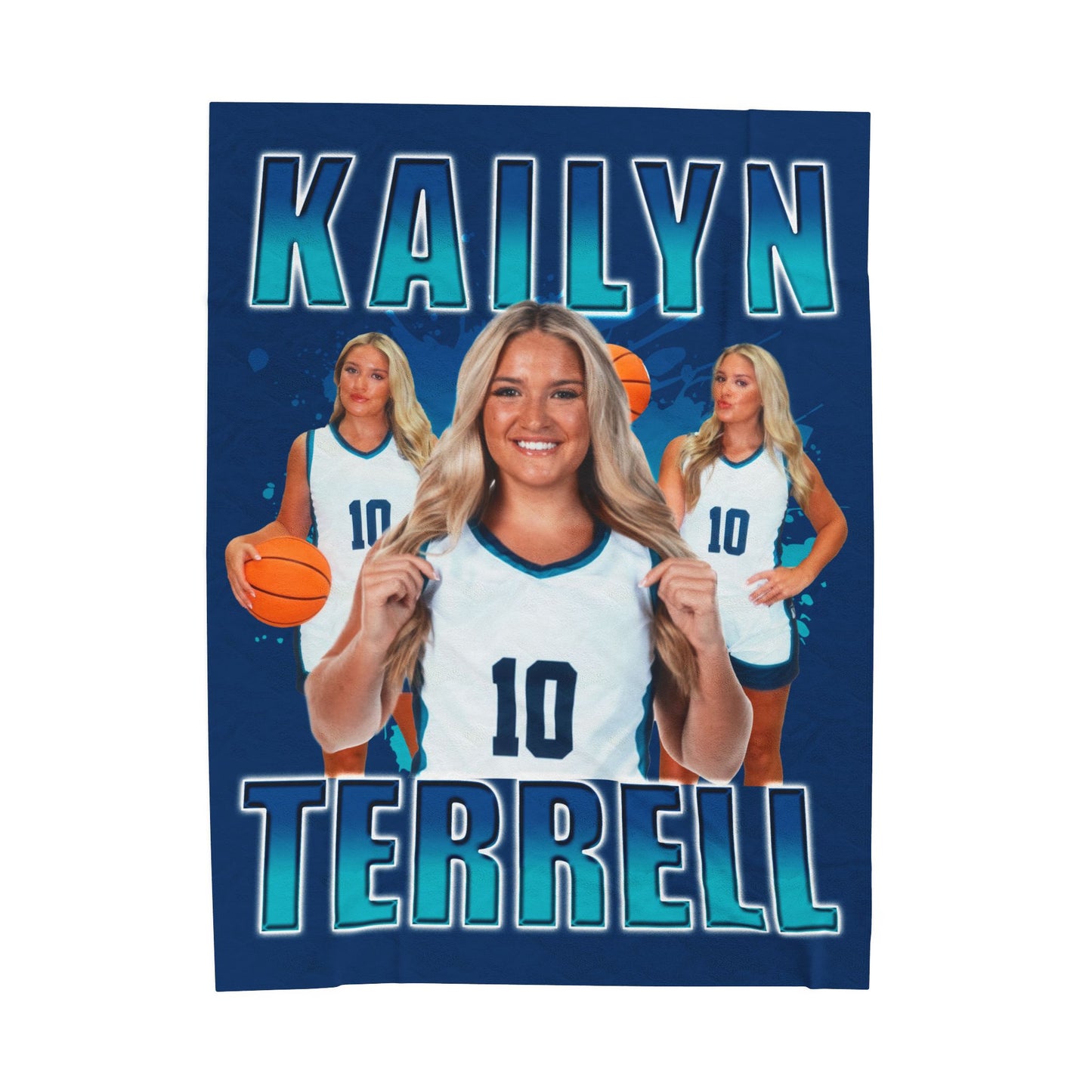 Kailyn Terrell 60"-80" Plush Blanket