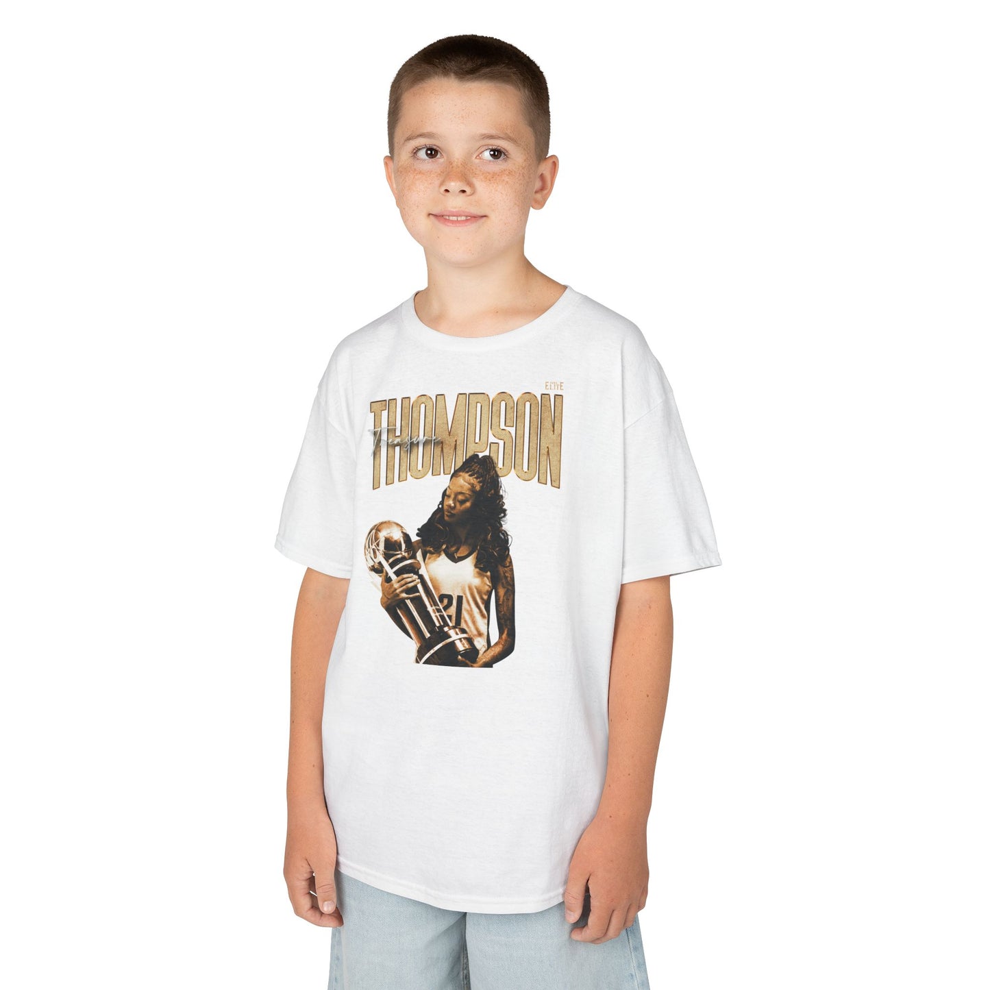 Treasure Thompson Faded Glory Kids Tee