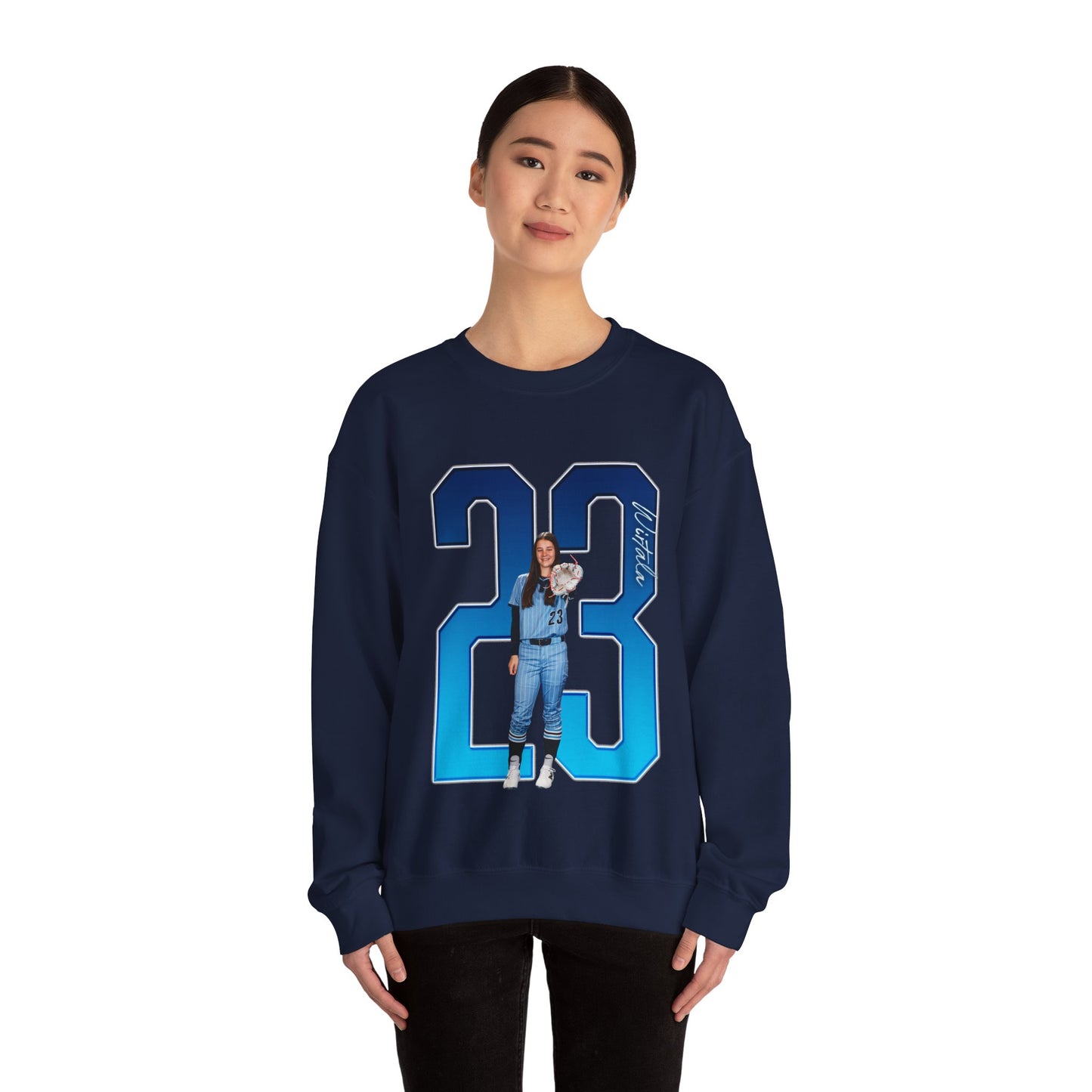 Alanna Wirtala Player Icon Number Crewneck Sweatshirt