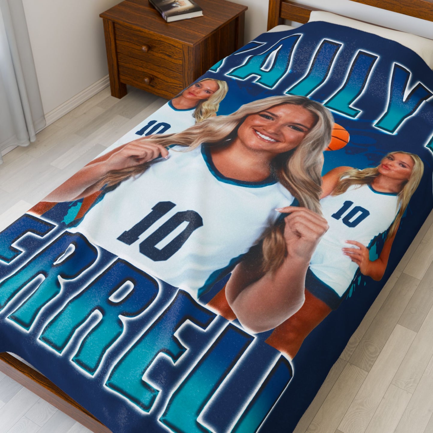 Kailyn Terrell 60"-80" Plush Blanket