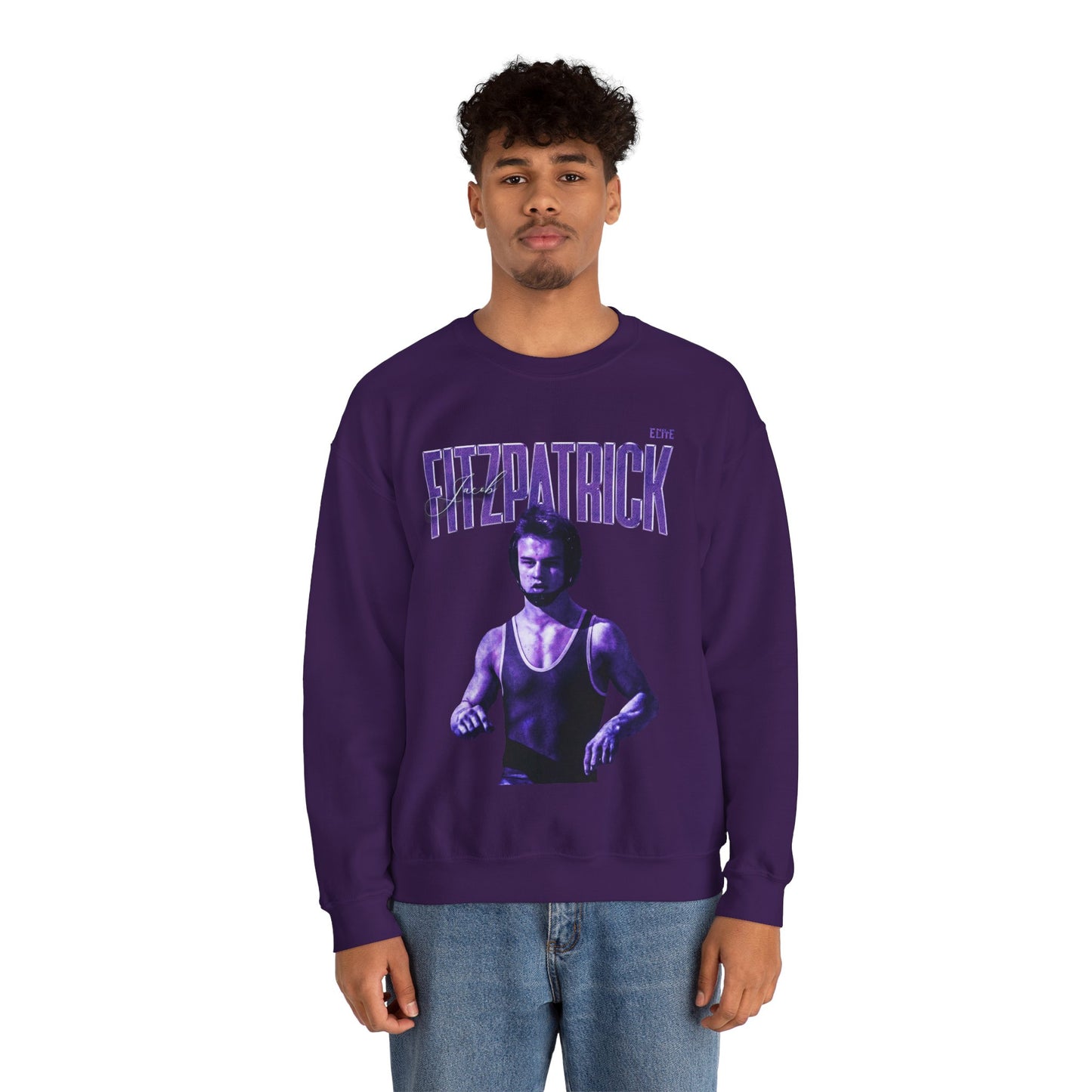 Jacob Fitzpatrick Faded Glory Crewneck Sweatshirt