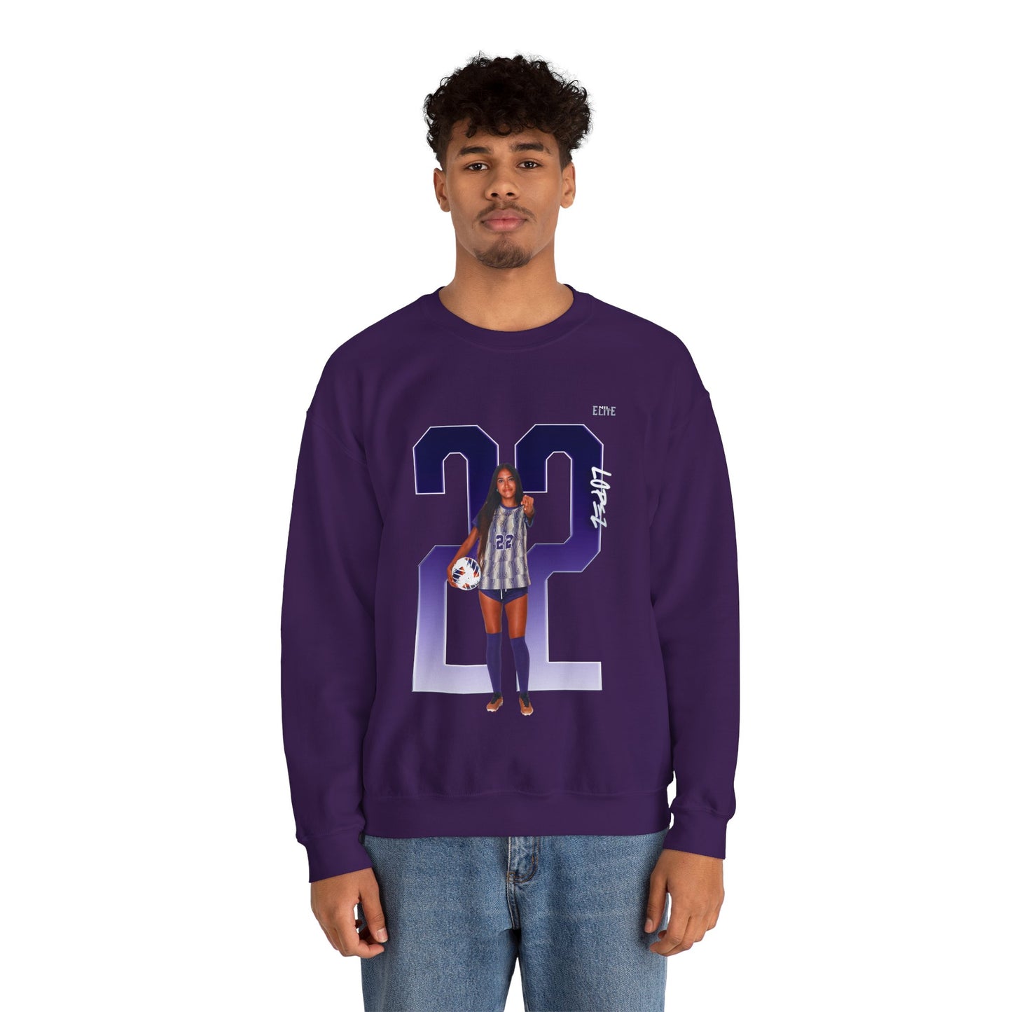 Sophia Lopez Player Icon Crewneck Sweatshirt