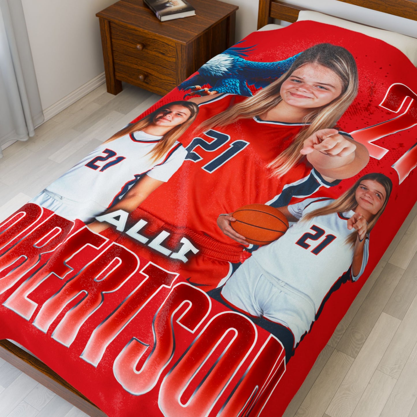 Alli Robertson 60"-80" Plush Blanket