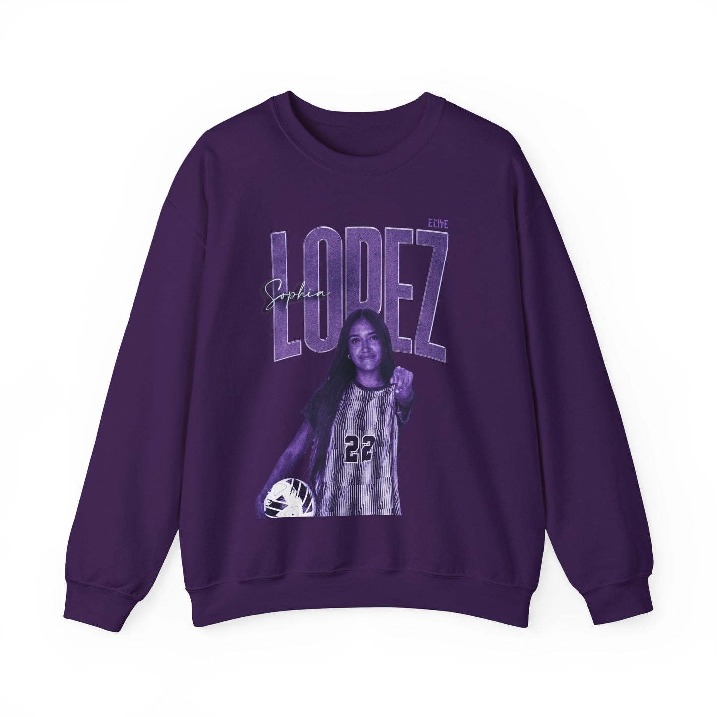 Sophia Lopez Faded Glory Crewneck Sweatshirt