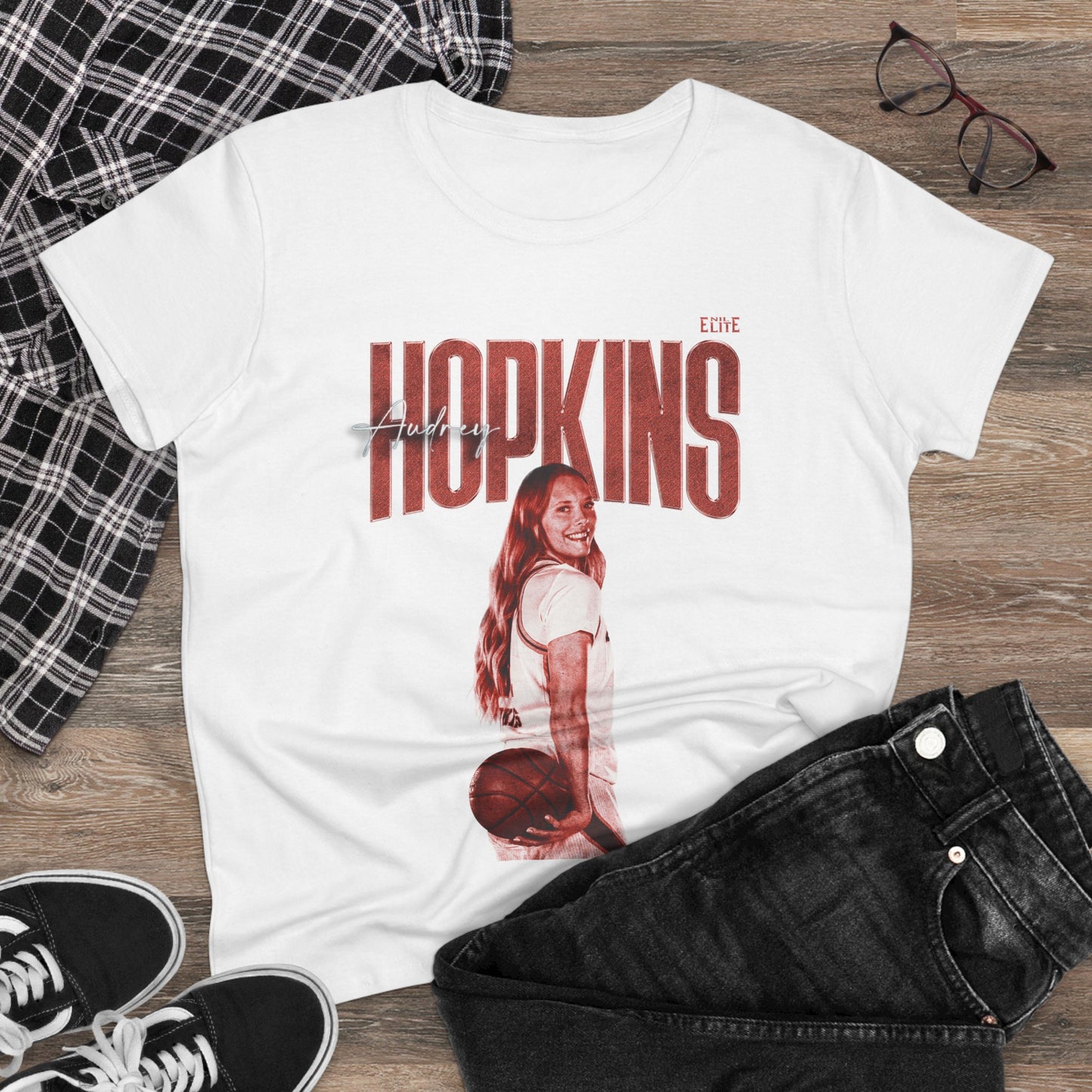 Audrey Hopkins Faded Glory Women's Tee