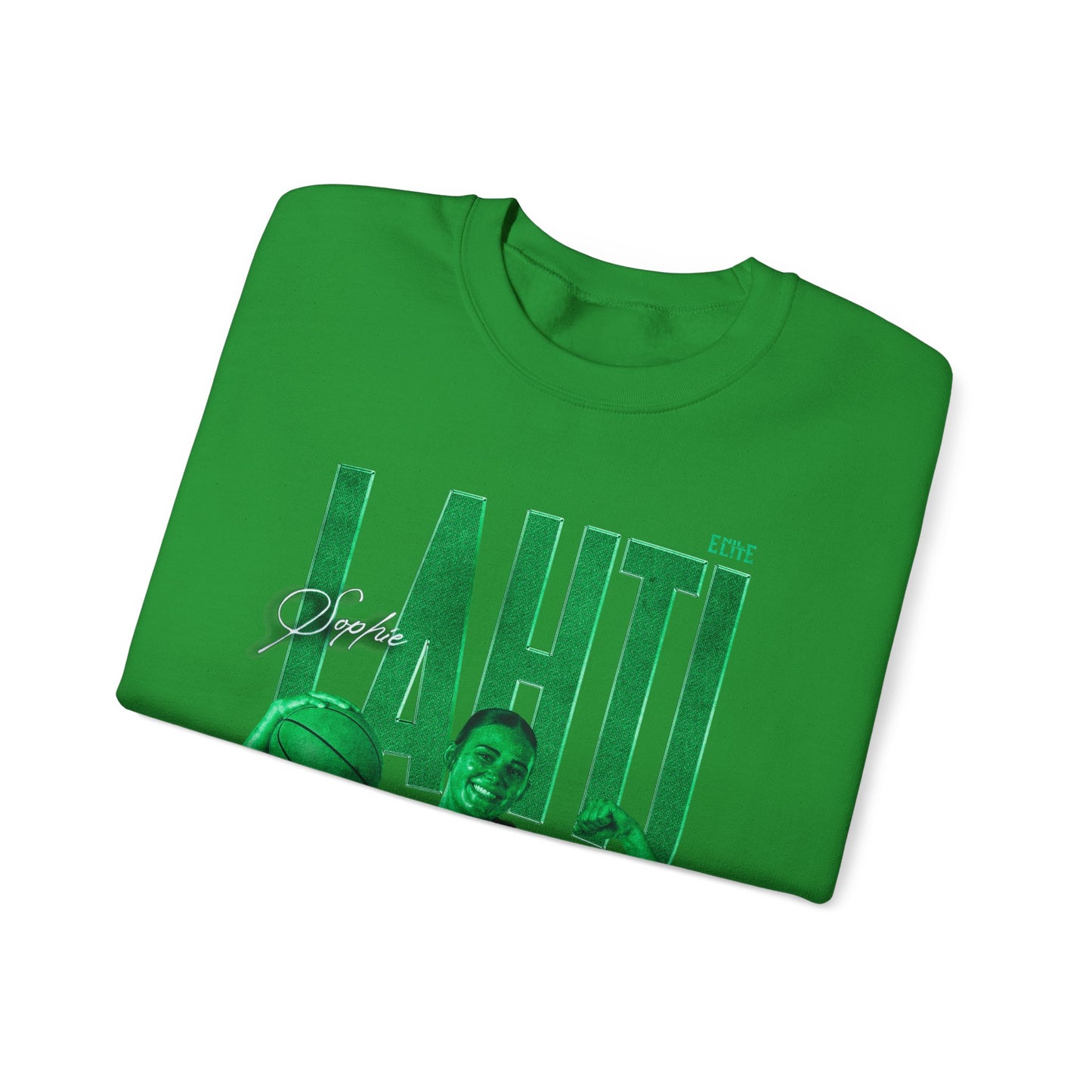 Sophie Lahti Faded Glory Crewneck Sweatshirt
