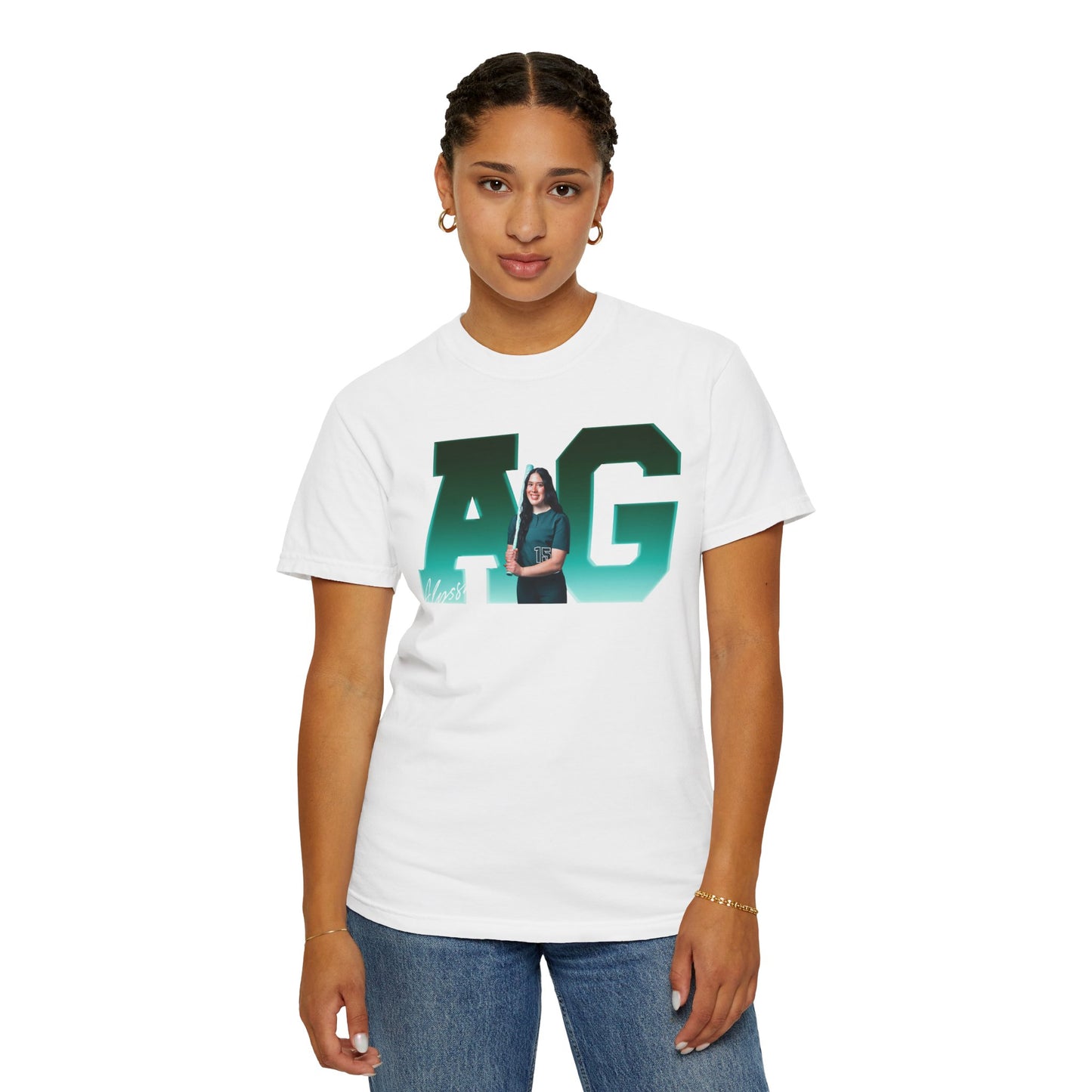 Alyssa Galindo Big Initials Premium Tee