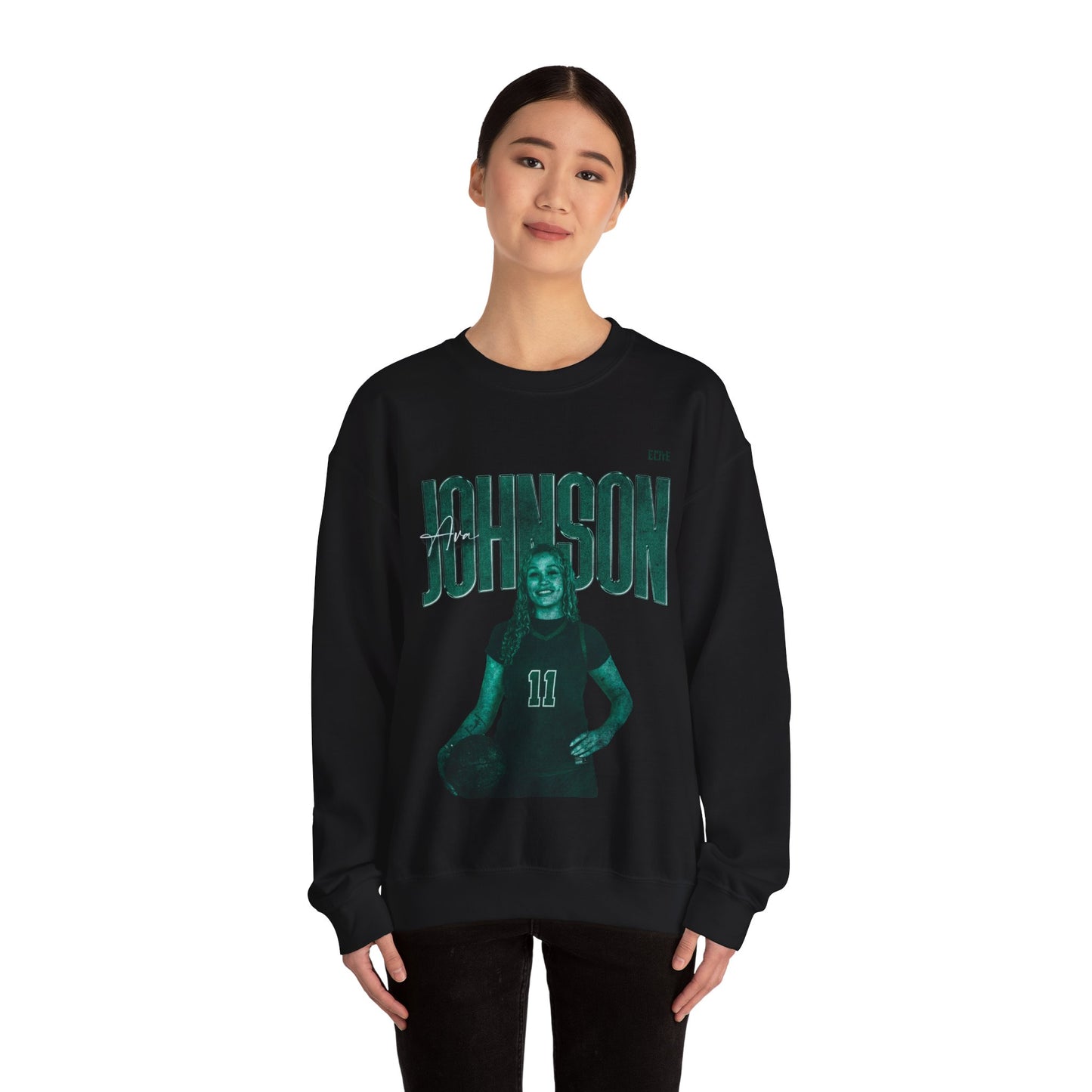 Ava Johnson Faded Glory Crewneck Sweatshirt