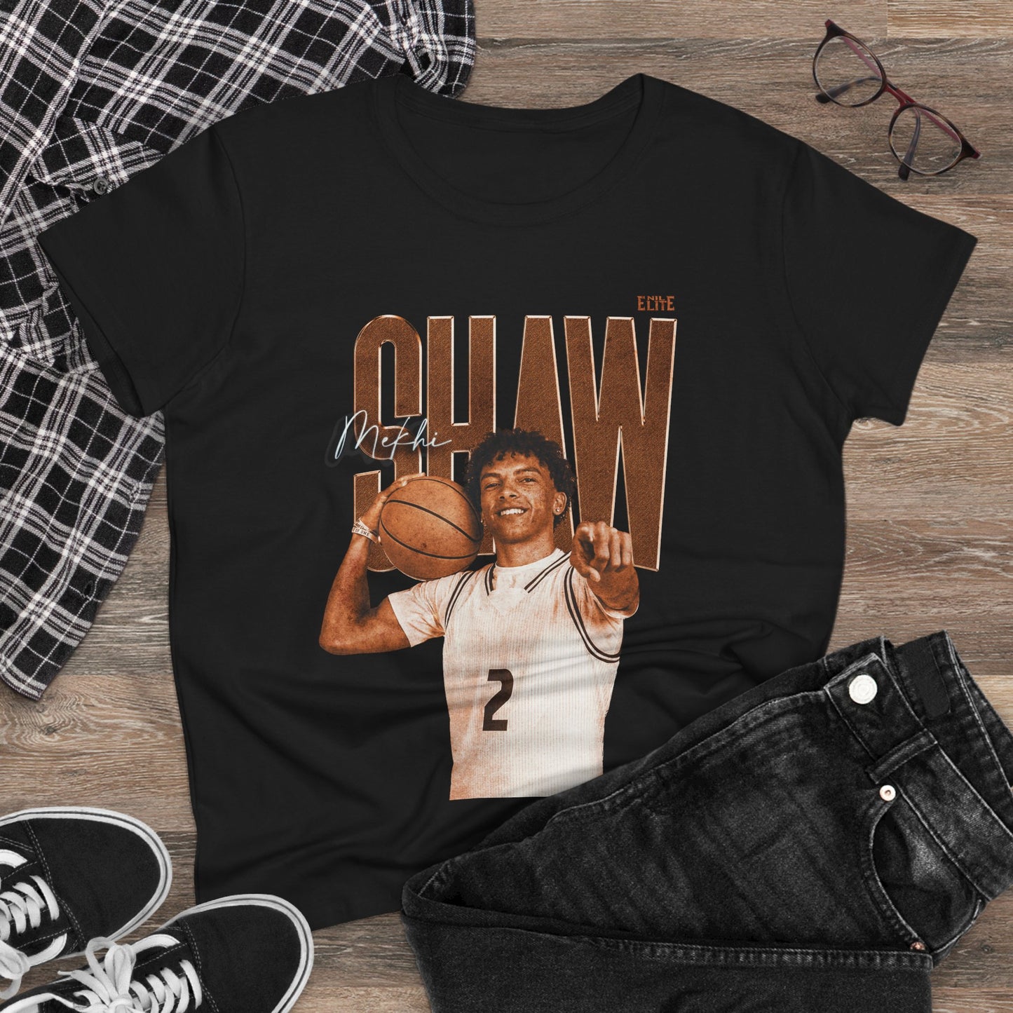 Mekhi Shaw Faded Glory Women's Tee