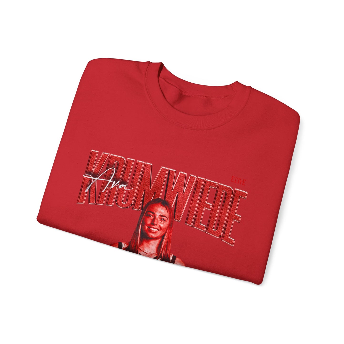 Ava Krumwiede Faded Glory Crewneck Sweatshirt