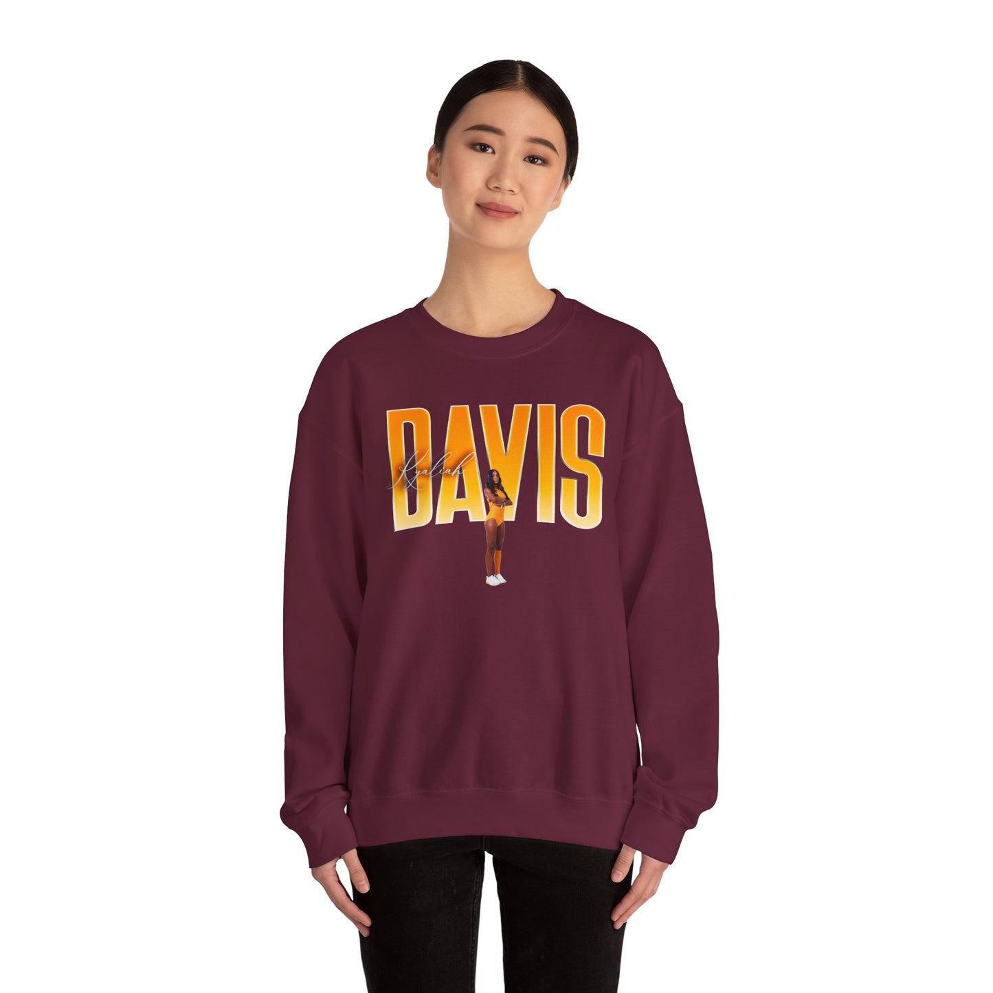 Kyaliah Davis Big Last Name Crewneck Sweatshirt