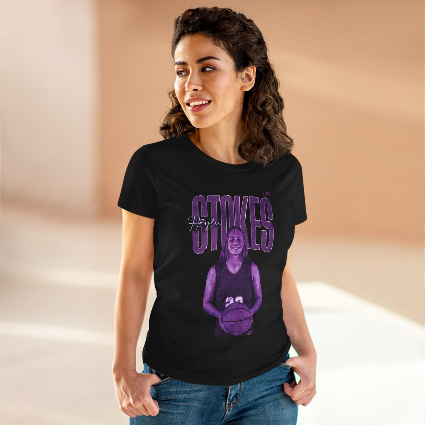 Haylee Stokes Faded Glory Women's Tee
