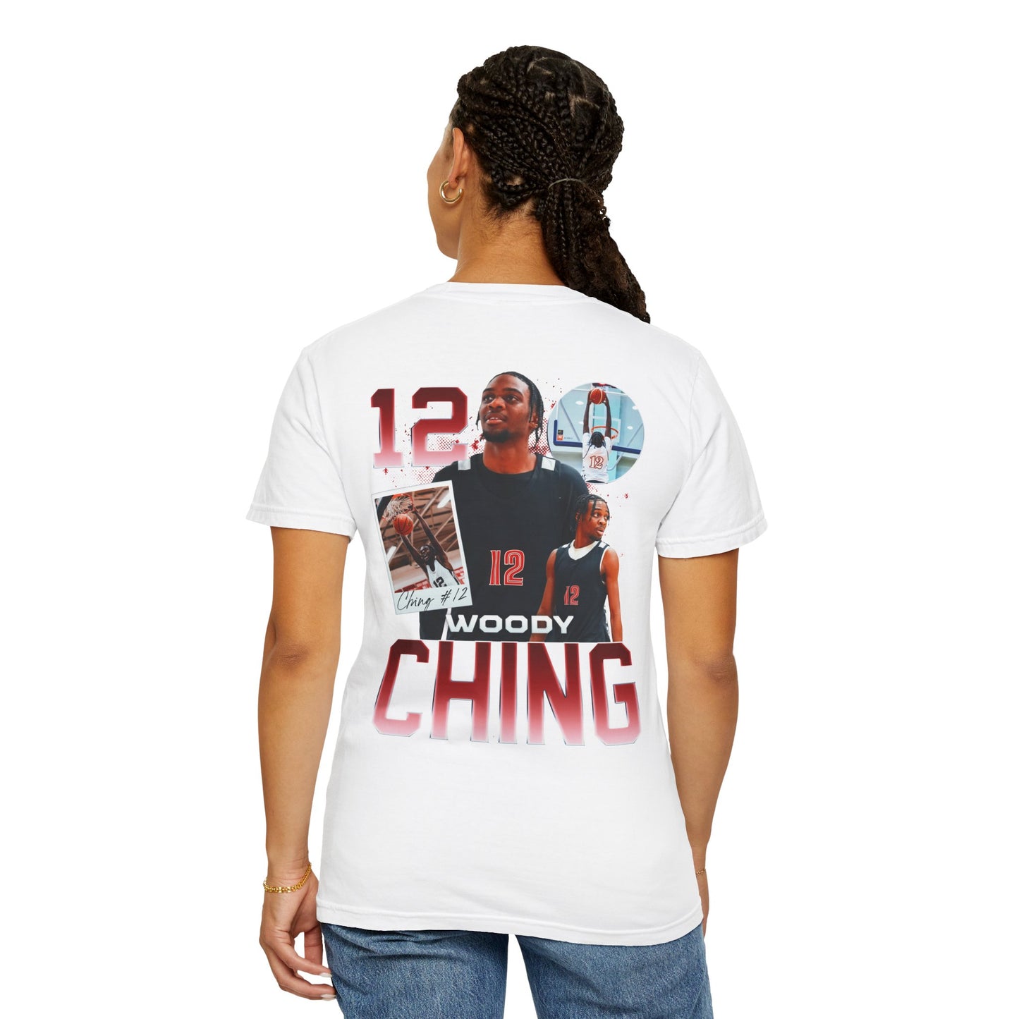 Woody Ching Logo Front & Back Premium Tee