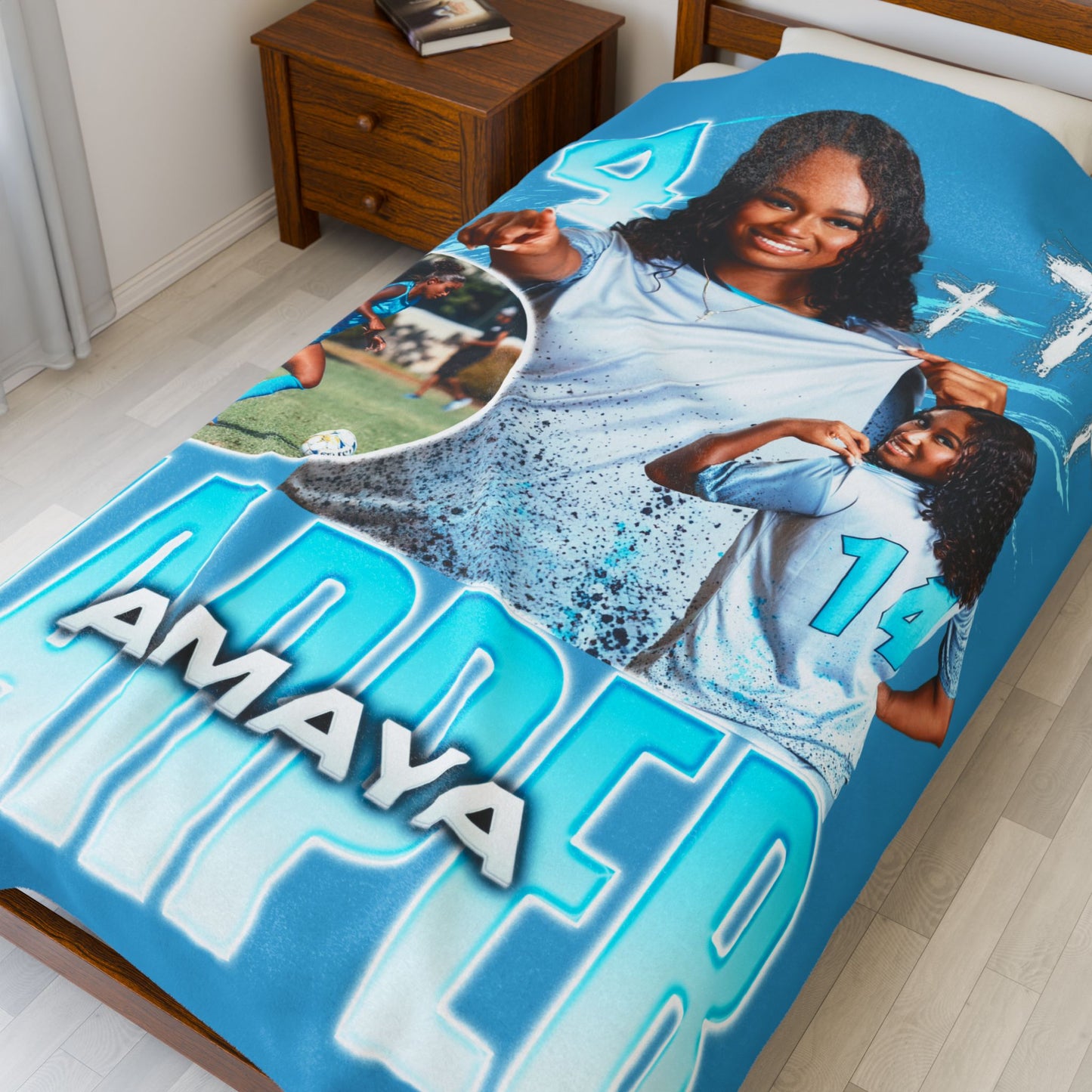 Amaya Harper 60"-80" Plush Blanket