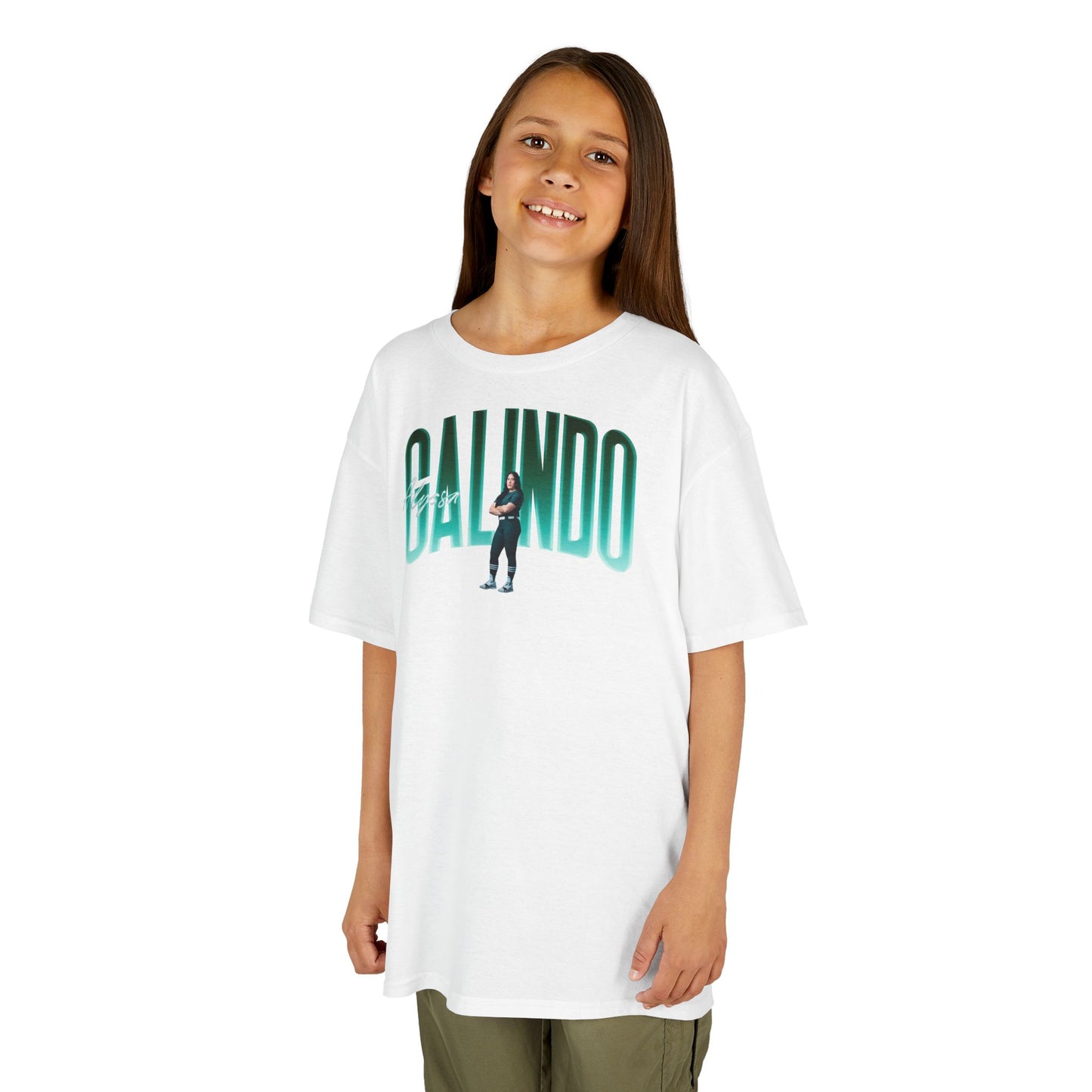Alyssa Galindo Big Last Name Kids Tee