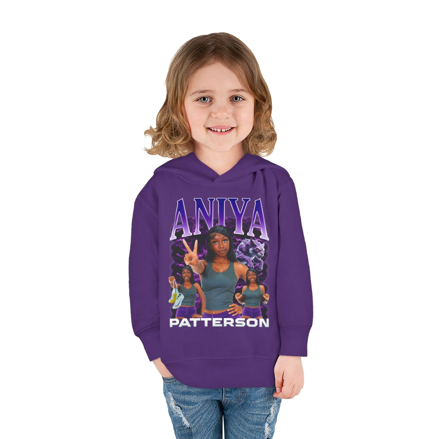 Aniya Patterson Toddler Pullover Hoodie
