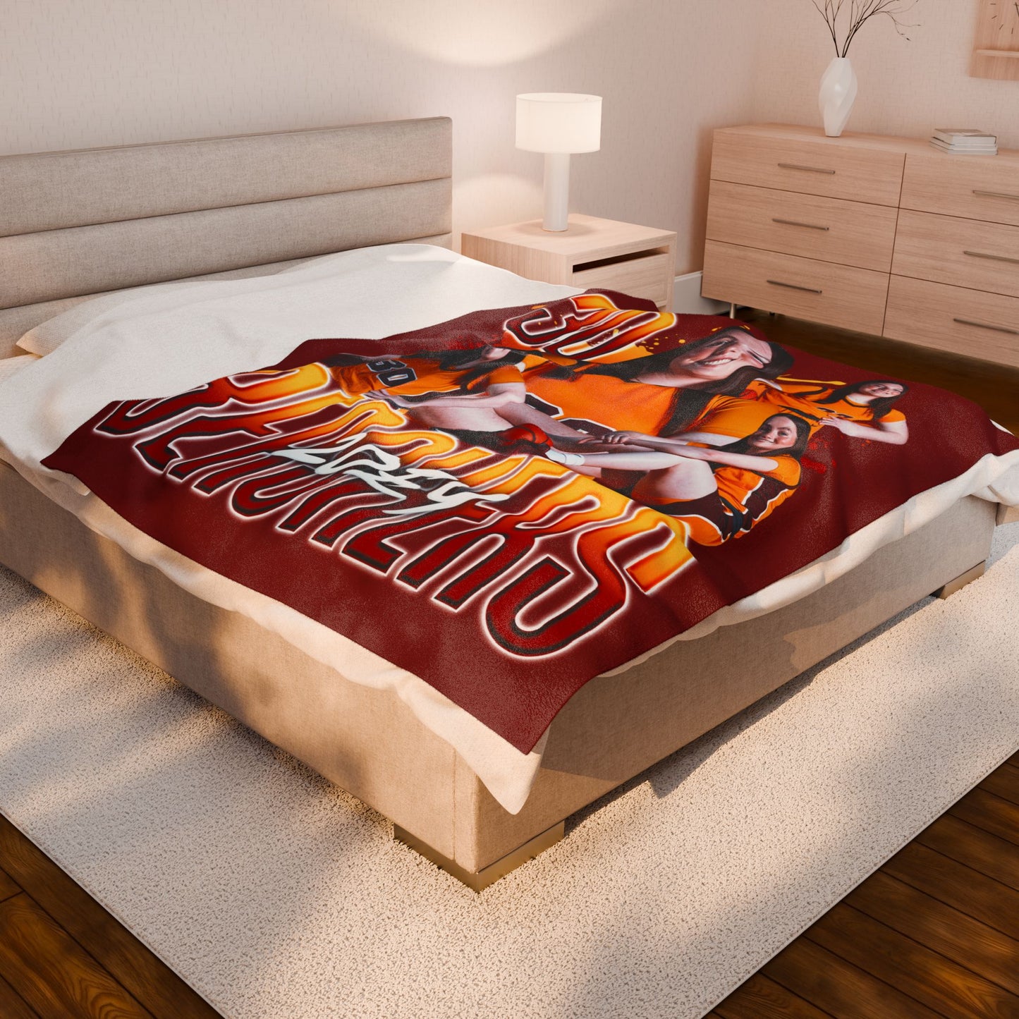 Zoey Bershers 60"-80" Plush Blanket