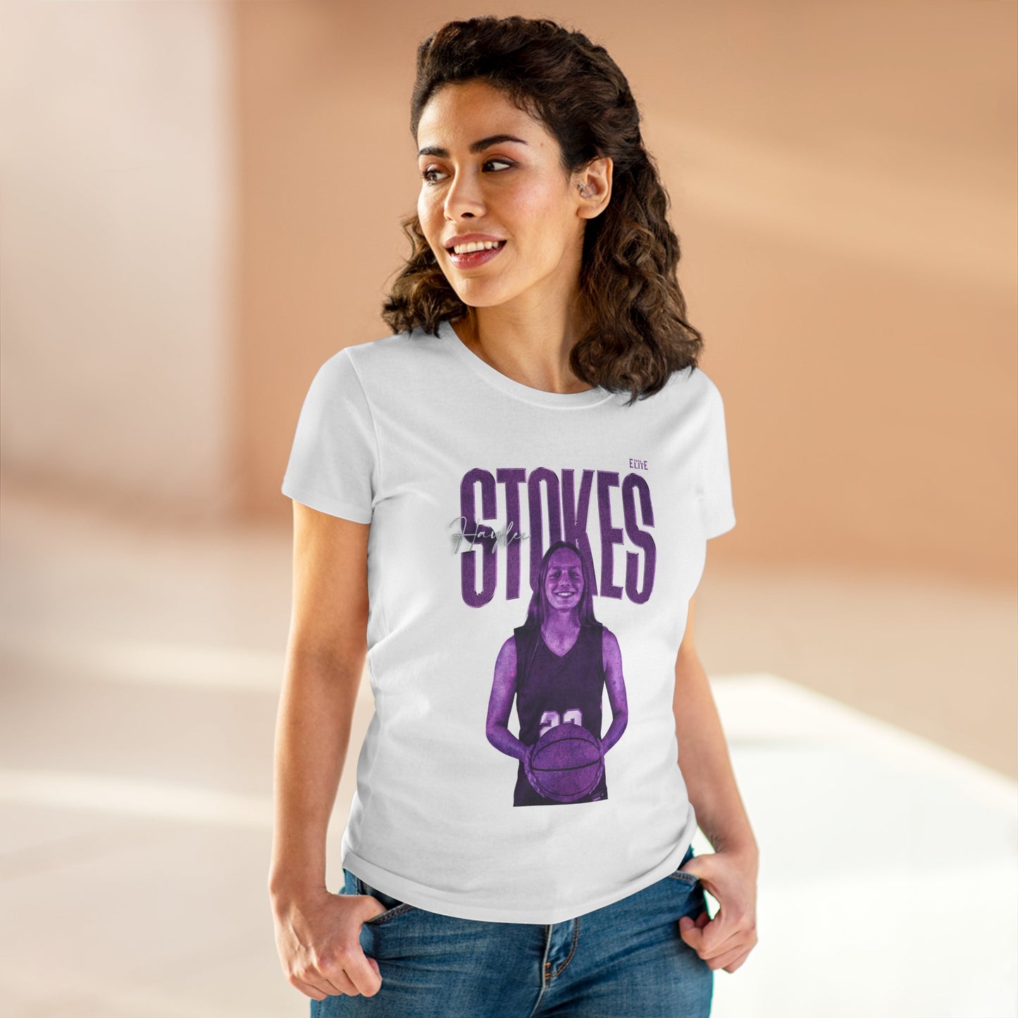 Haylee Stokes Faded Glory Women's Tee