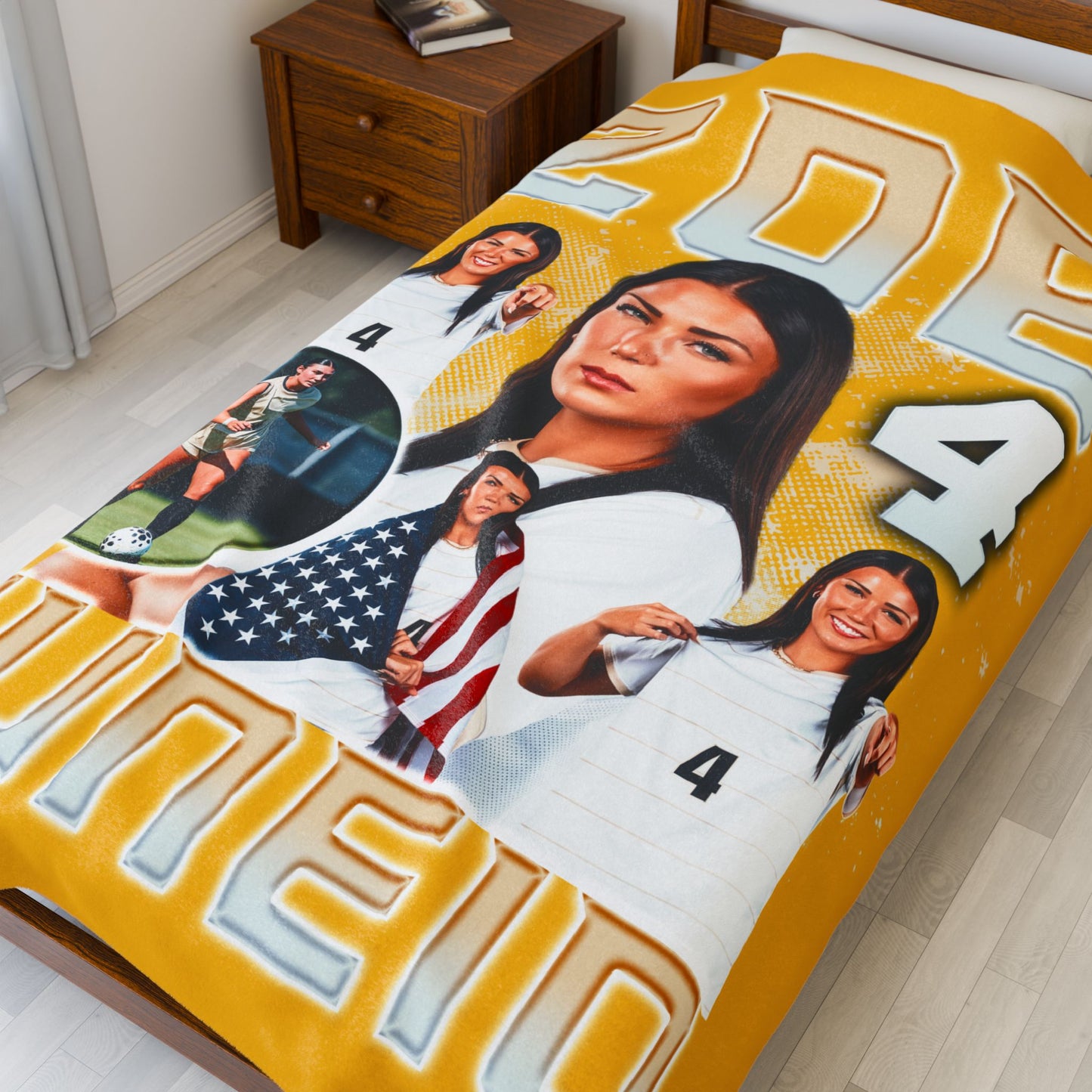 Zoe Cuneio 60"-80" Plush Blanket