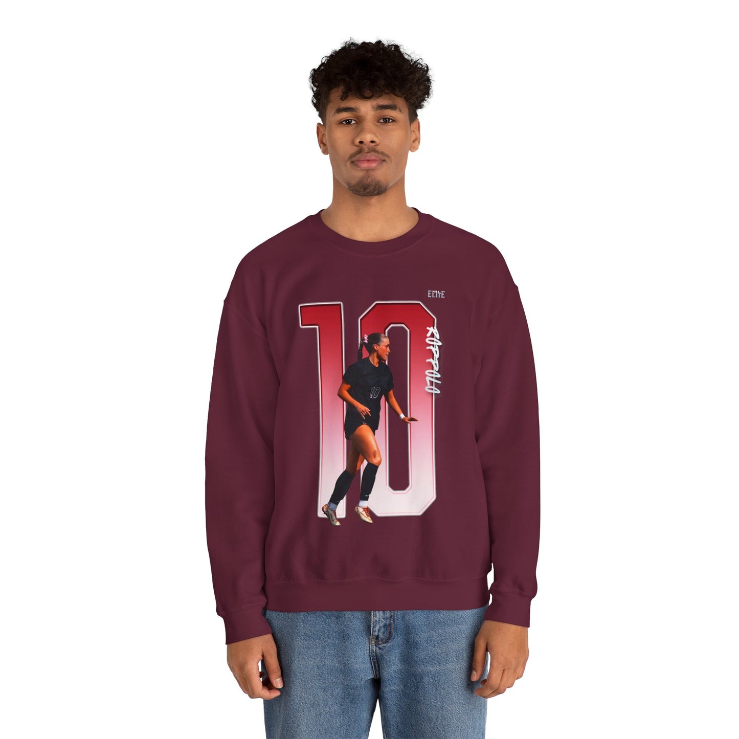 Bella Roppolo Player Icon Crewneck Sweatshirt