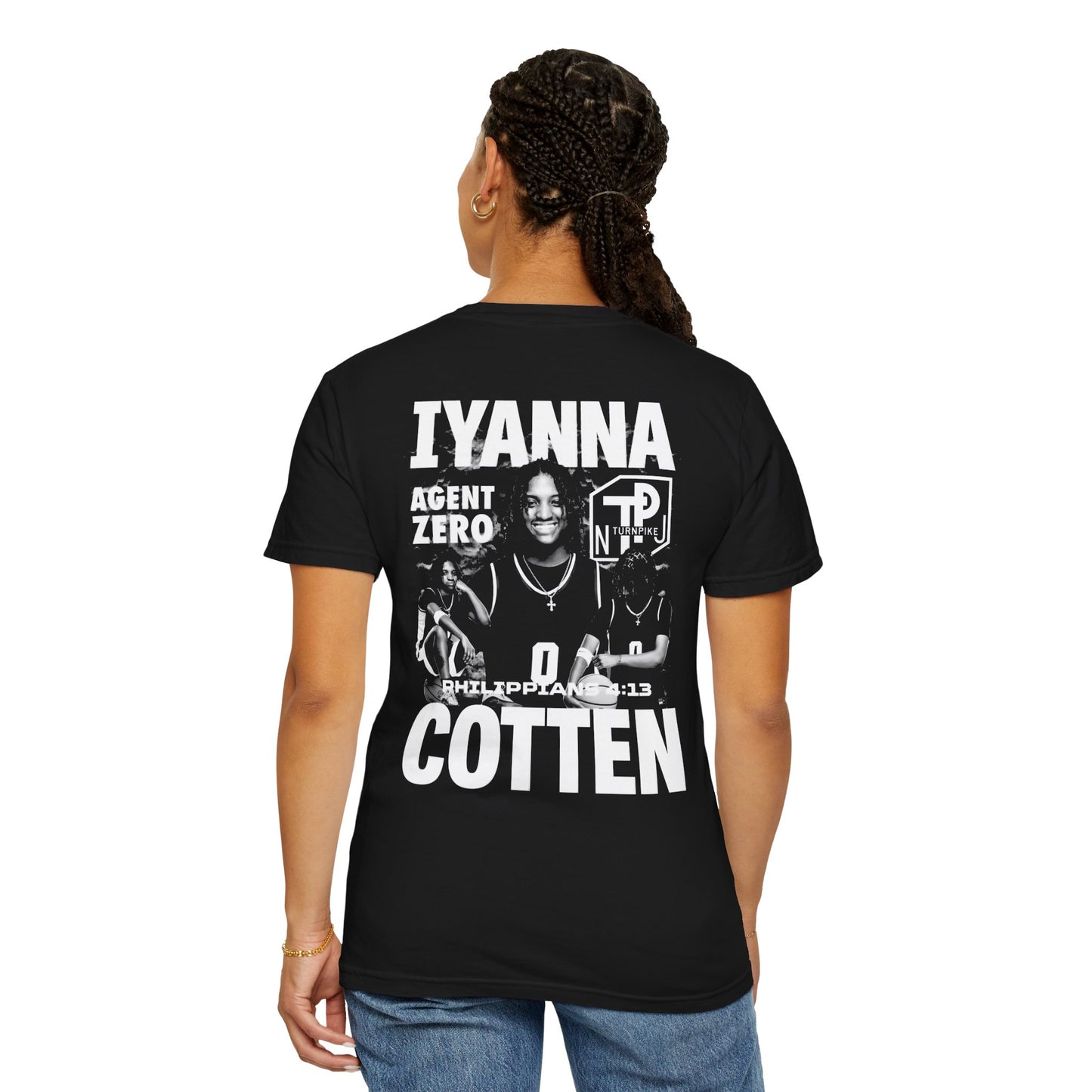 Iyanna Cotten Vintage Blackout Premium Tee