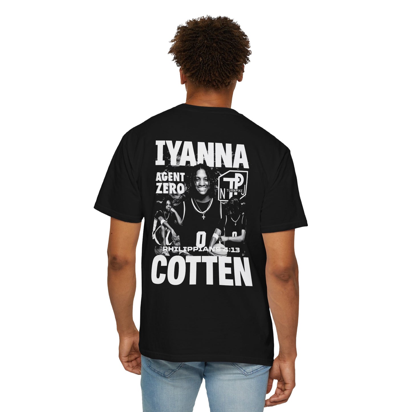 Iyanna Cotten Vintage Blackout Premium Tee